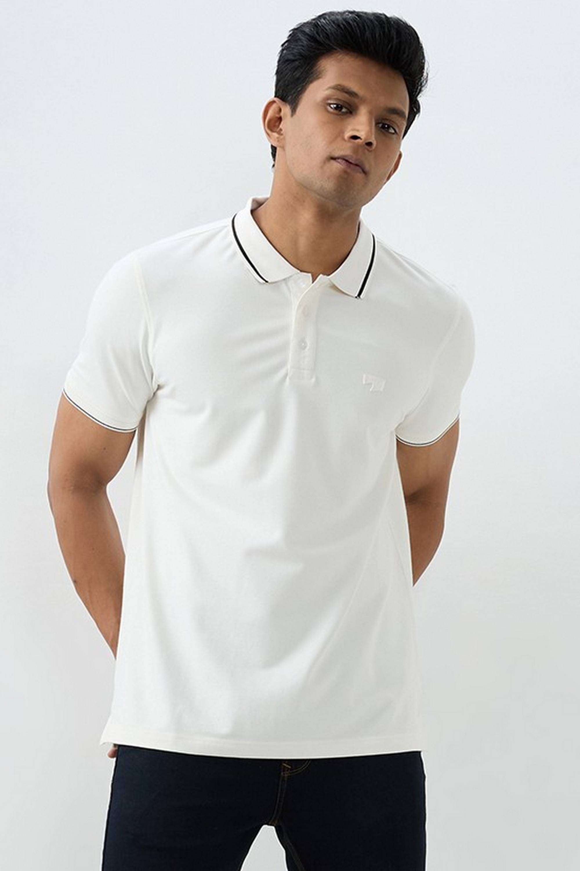 Solid-Cotton-Slim-Fit-Men-T-Shirt
