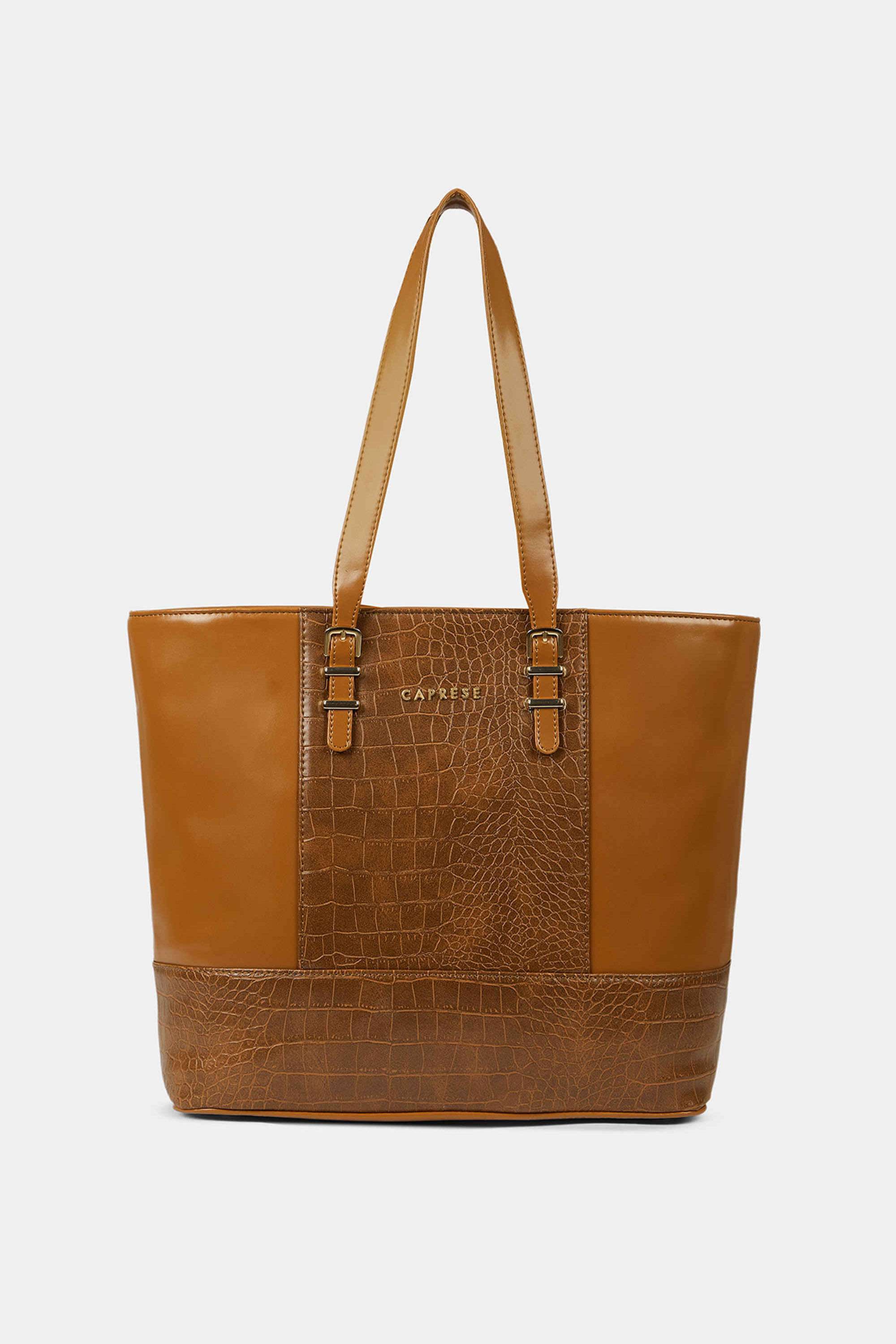 Faux-Leather-Textured-Casual-Wear-Women-Tote-Bag