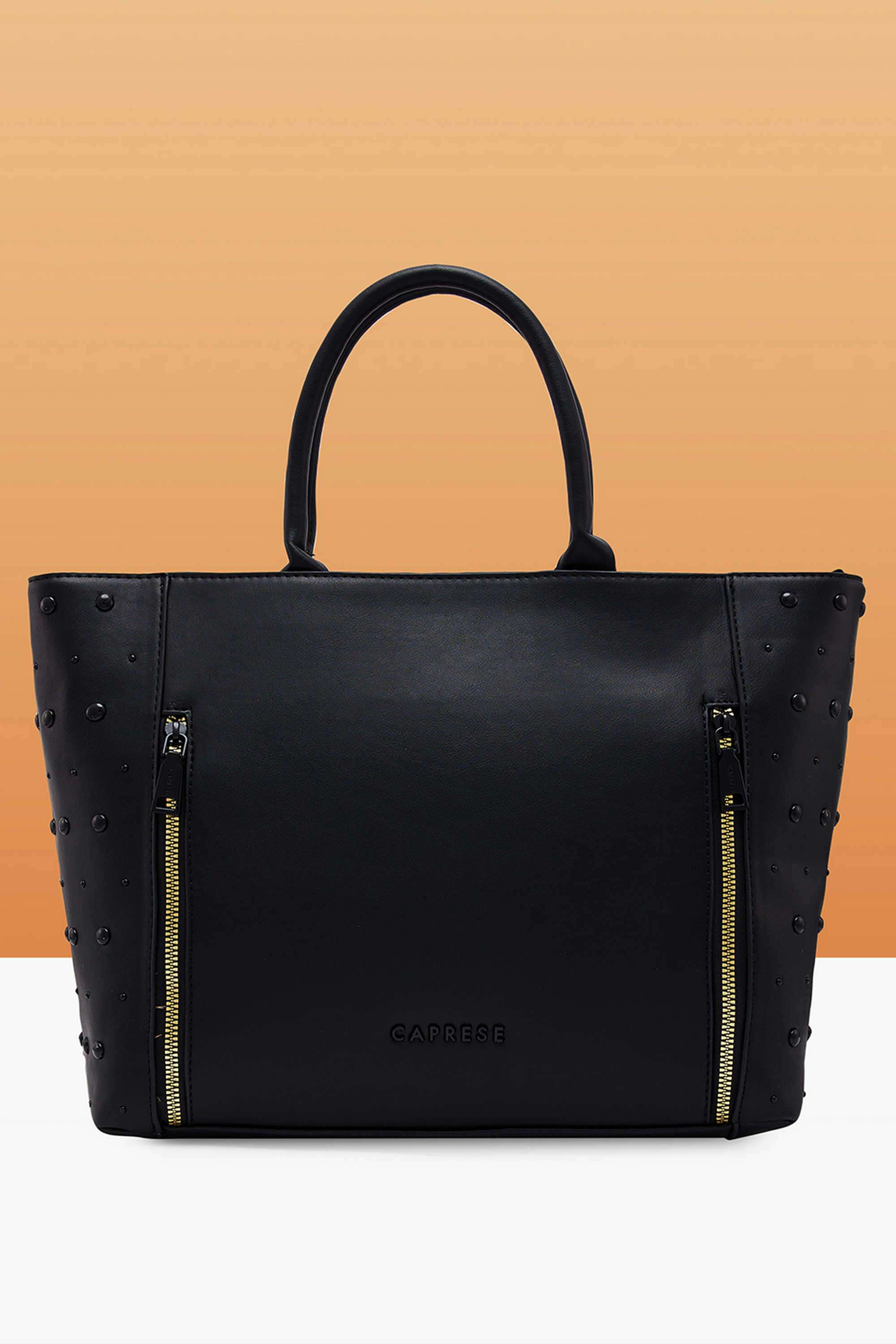 Zipper-Faux-Leather-Women-Everyday-Tote-Bag