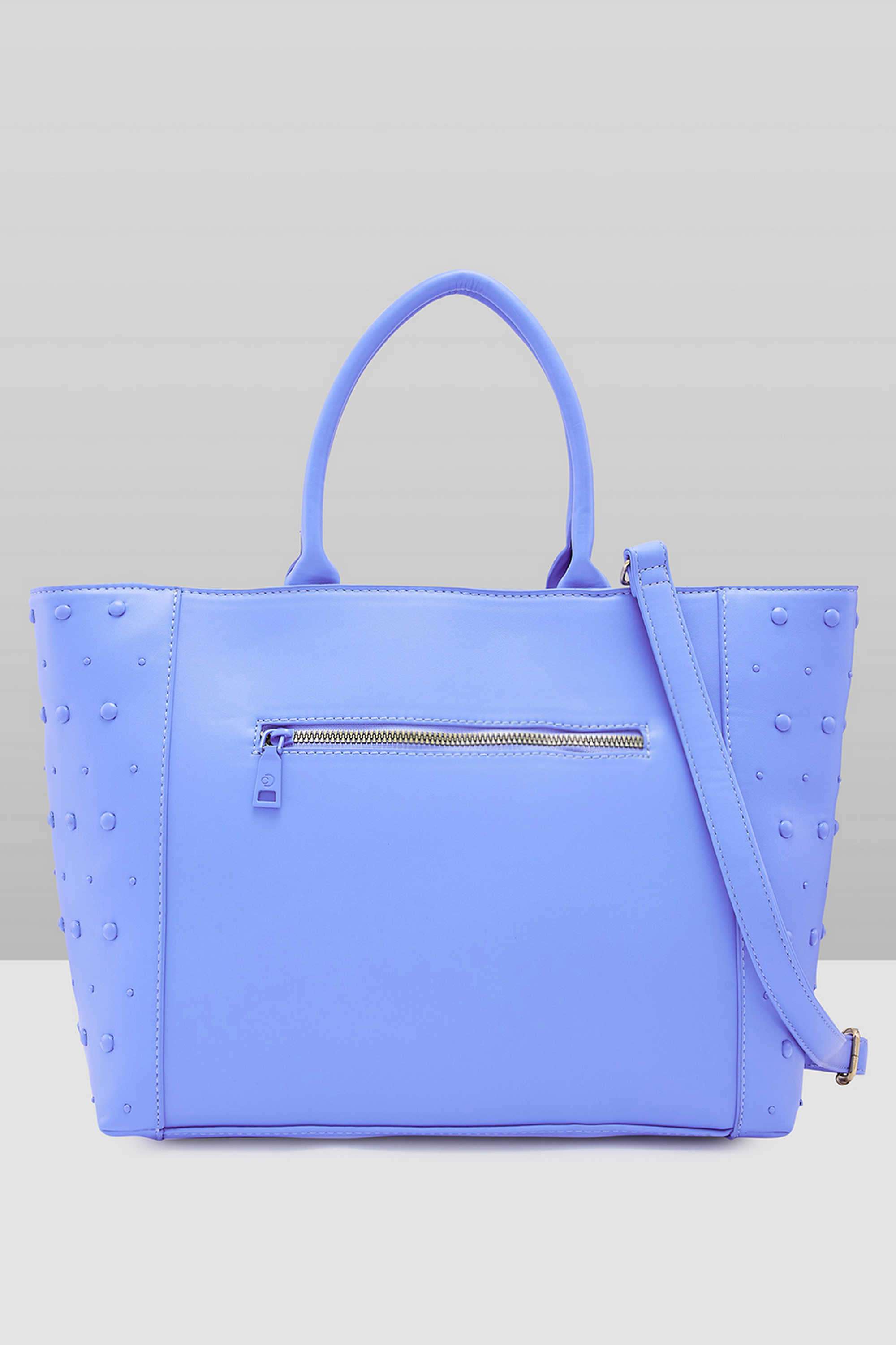 Zipper-Faux-Leather-Women-Everyday-Tote-Bag