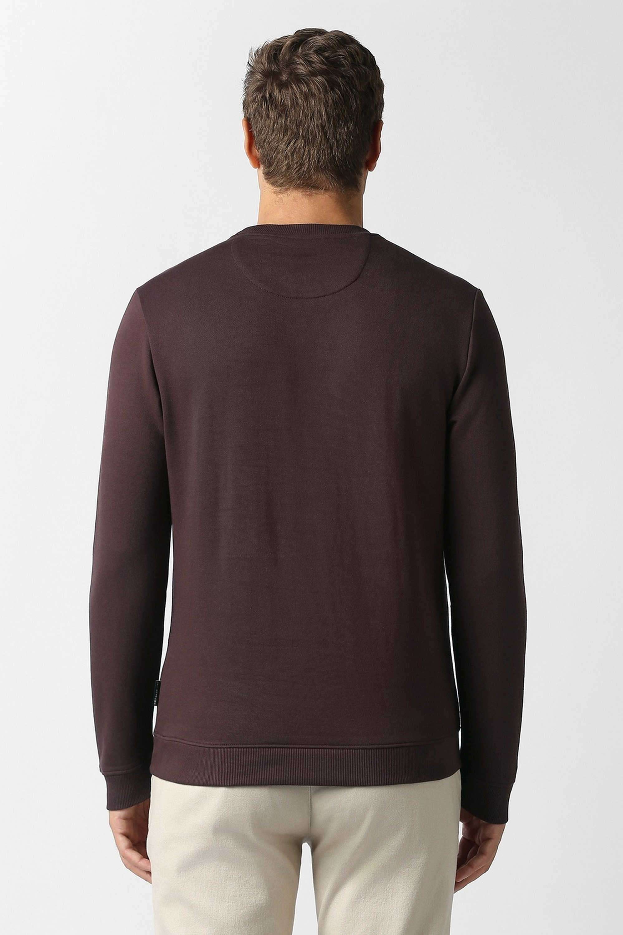 Solid-Blended-Fabric-Regular-Fit-Men-s-Sweatshirt