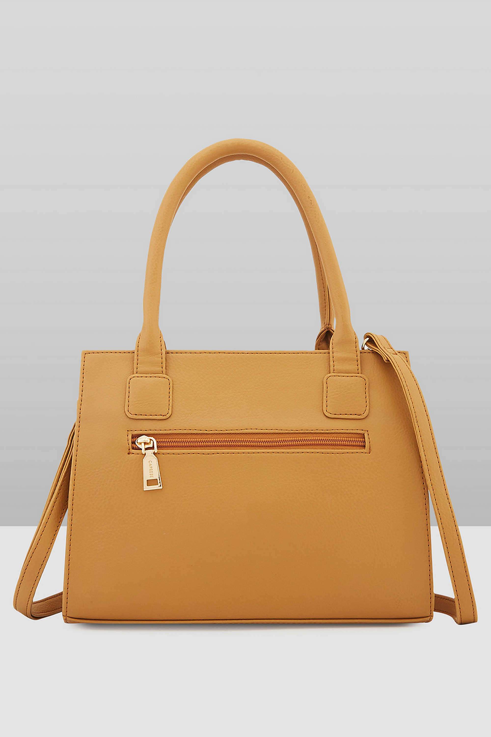Zipper-Faux-Leather-Women-Everyday-Tote-Bag
