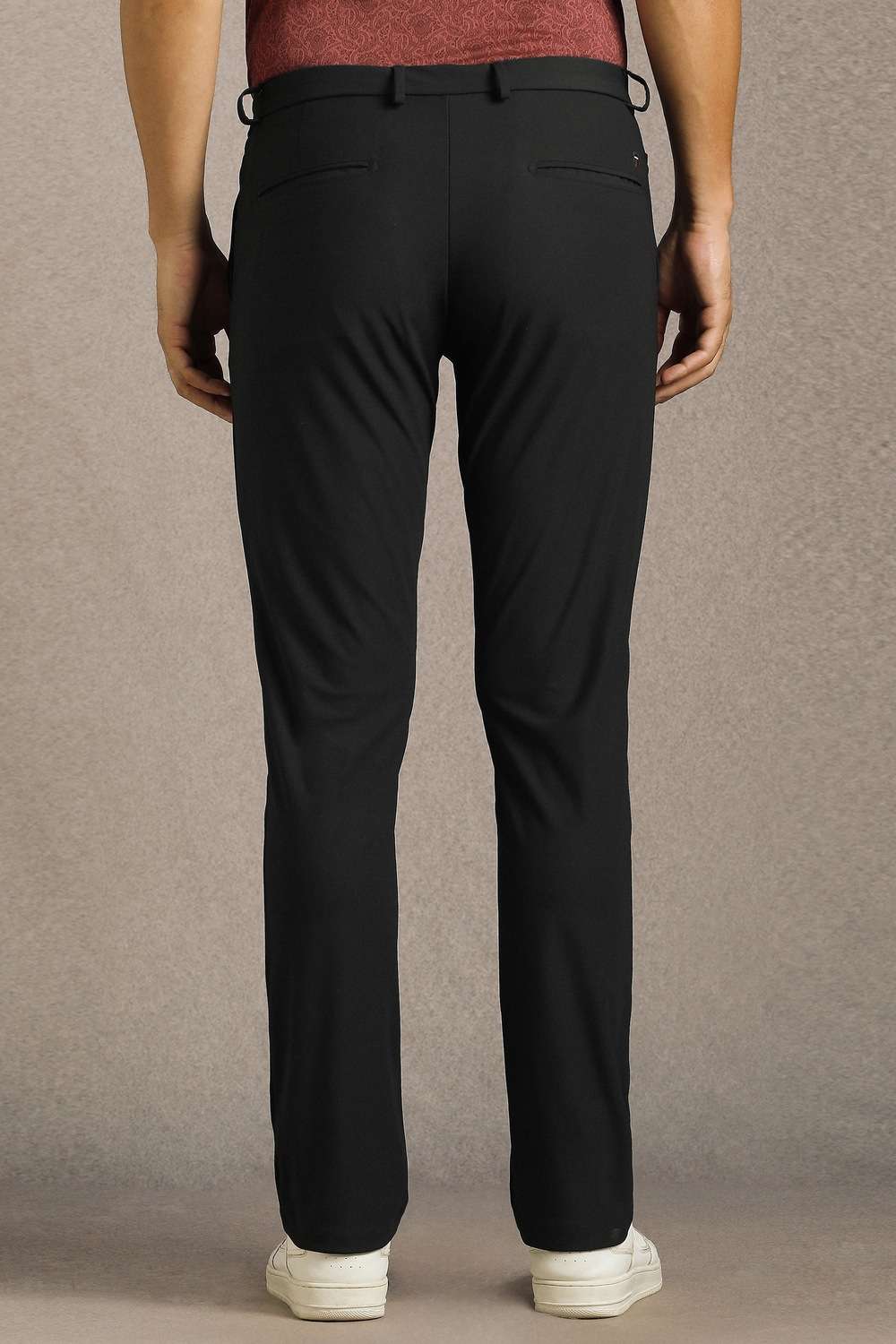Solid-Polyester-Slim-Fit-Men-s-Casual-Wear-Trousers