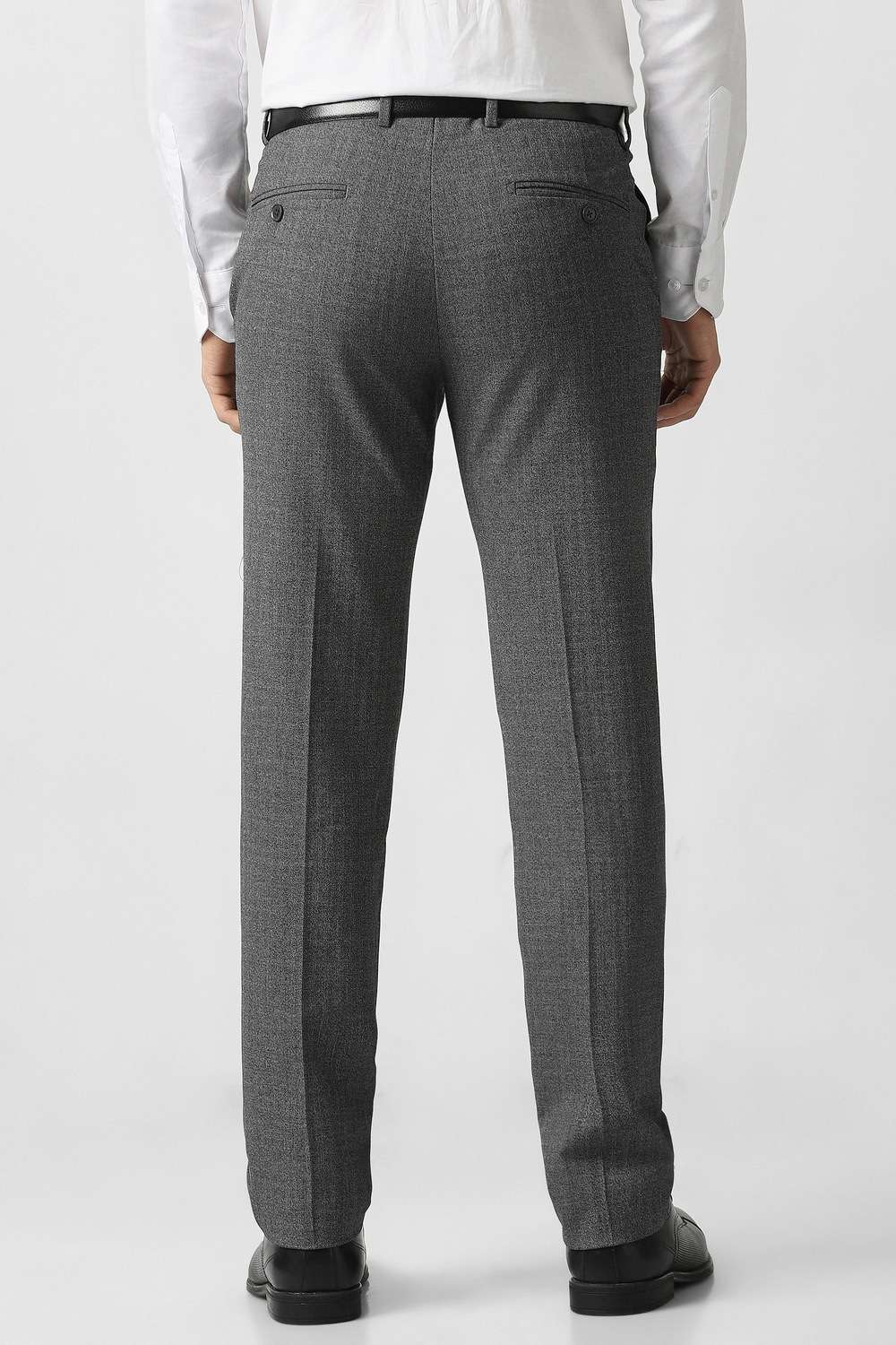 Solid-Polyester-Viscose-Slim-Fit-Men-s-Formal-Trousers