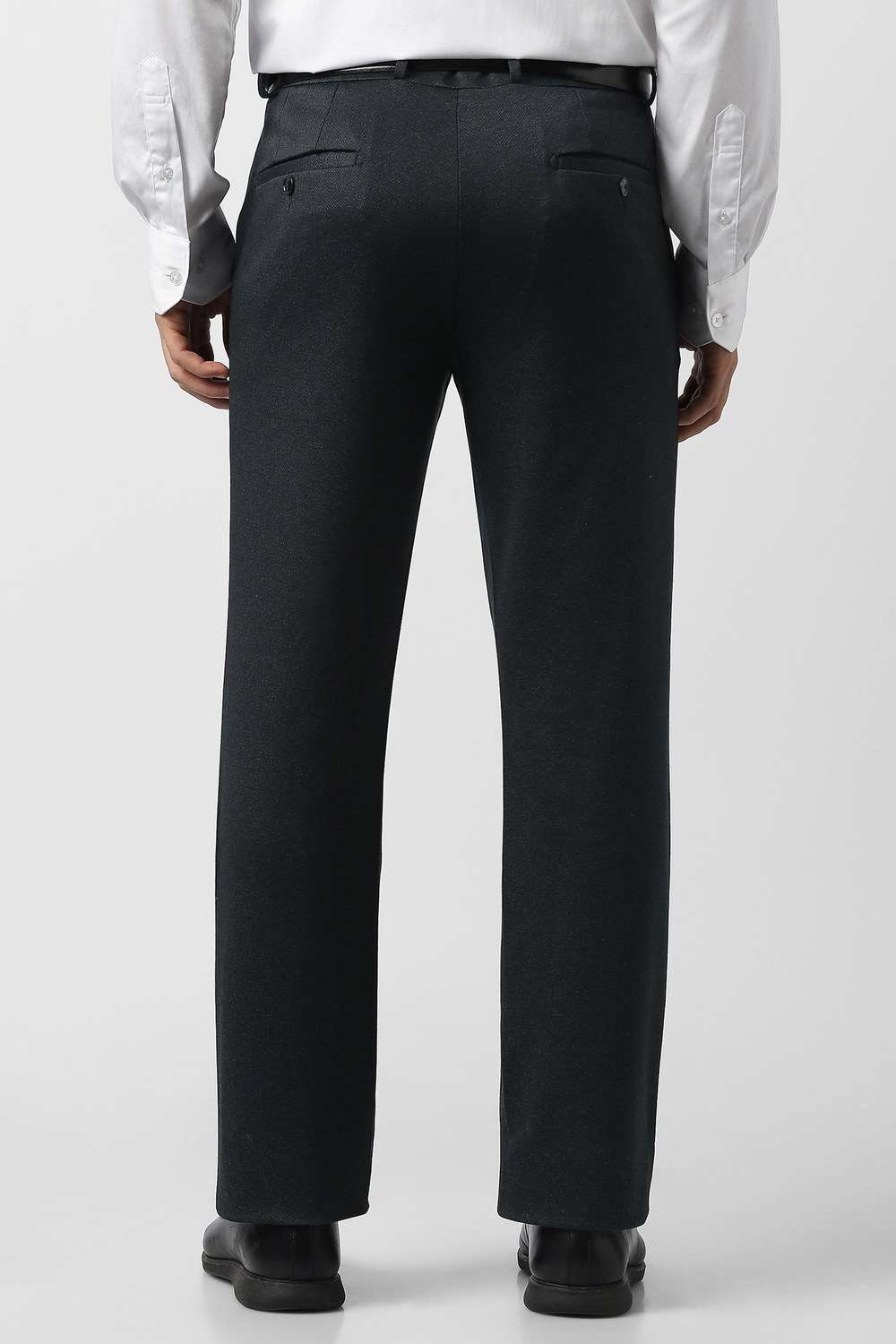 Printed-Polyester-Blend-Slim-Fit-Men-s-Casual-Wear-Trousers