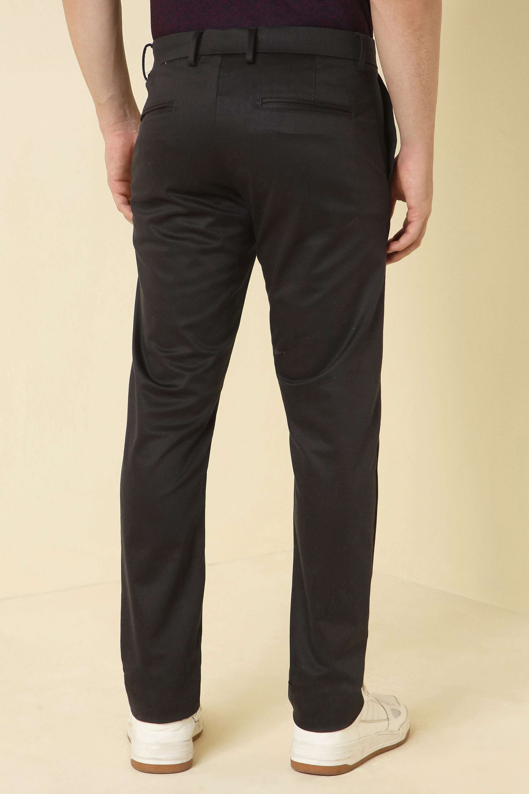 Solid-Cotton-Blend-Super-Slim-Fit-Men-s-Formal-Trousers