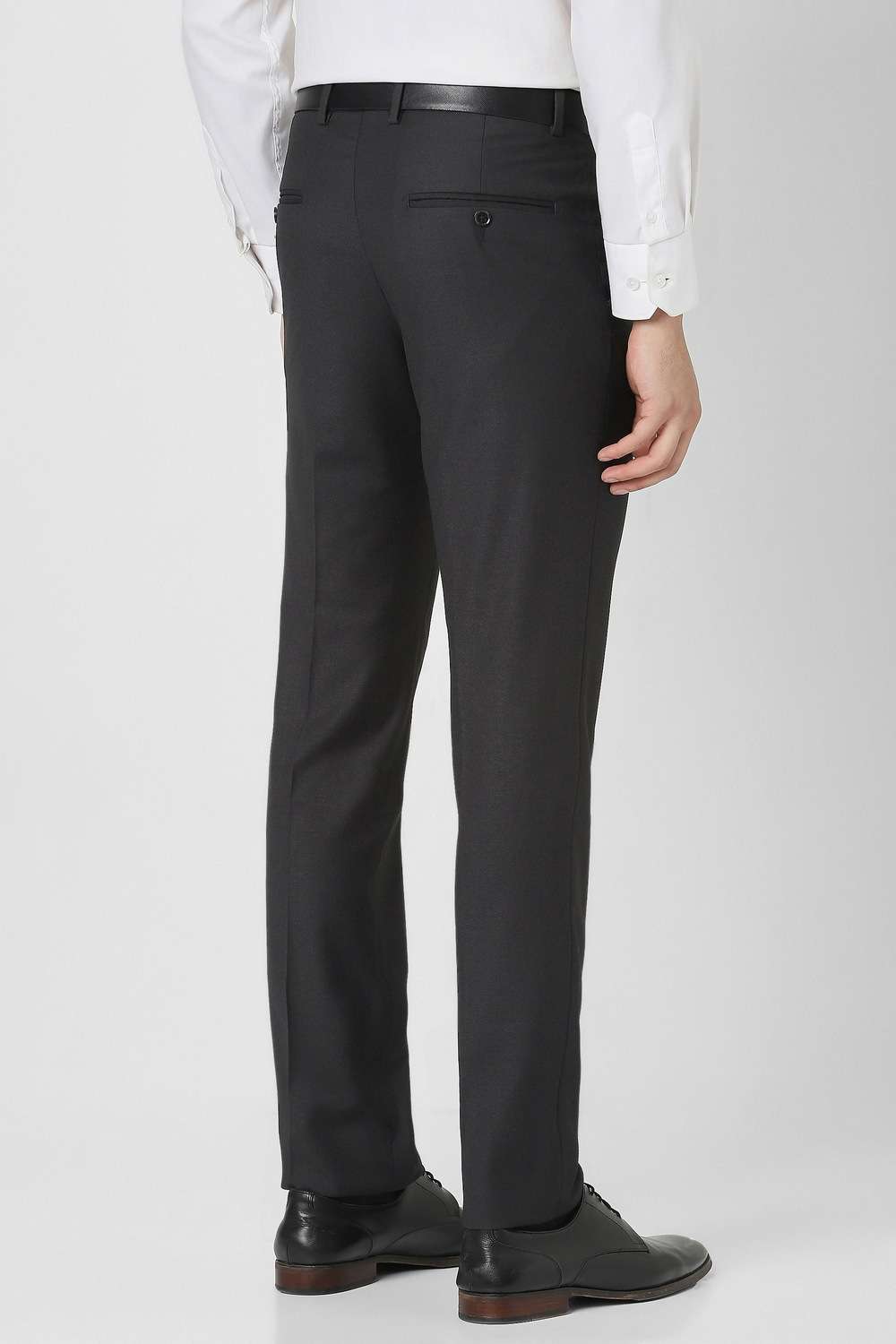 Dobby-Polyester-Slim-Fit-Men-s-Trouser