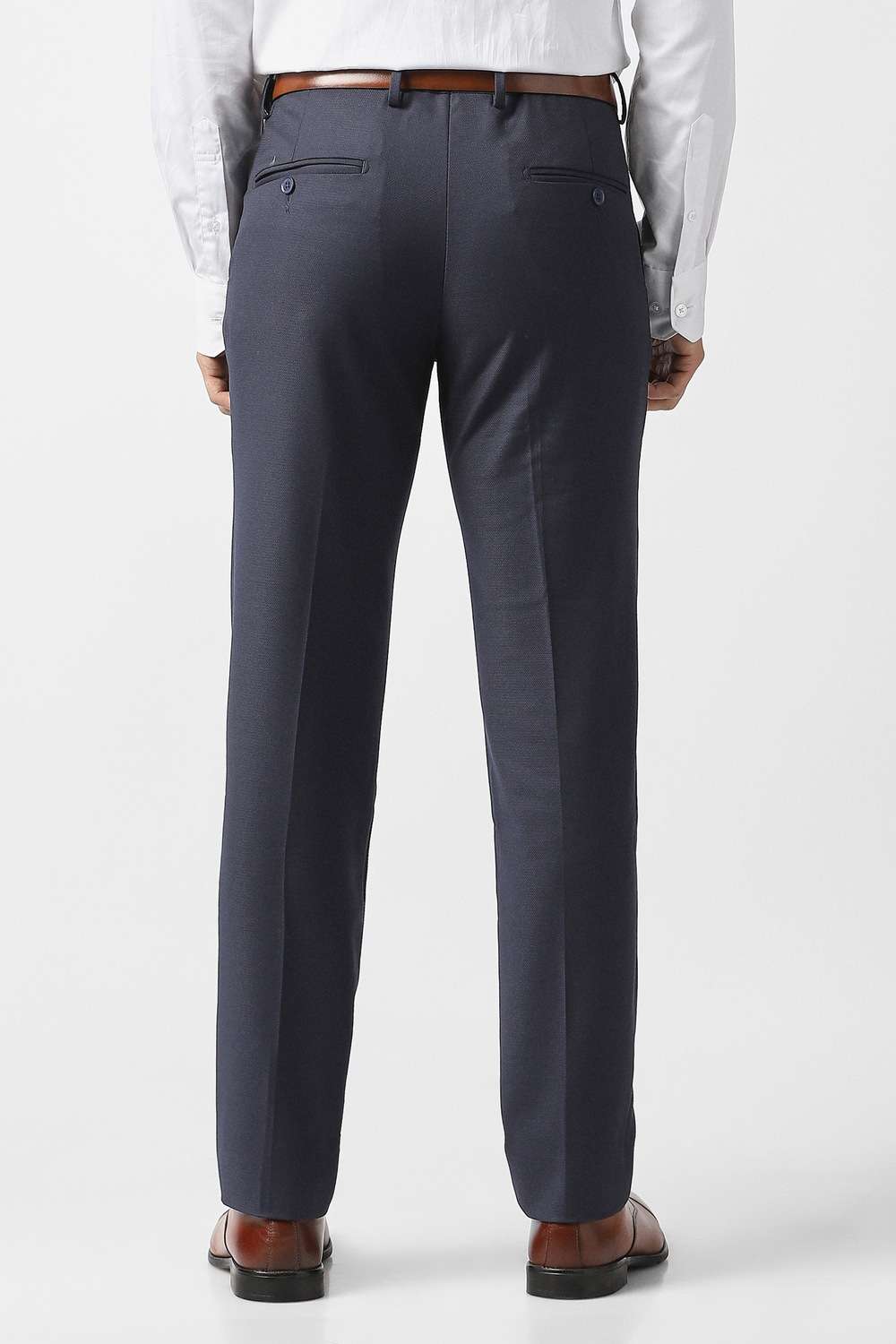 Solid-Polyester-Viscose-Slim-Fit-Men-s-Formal-Trouser