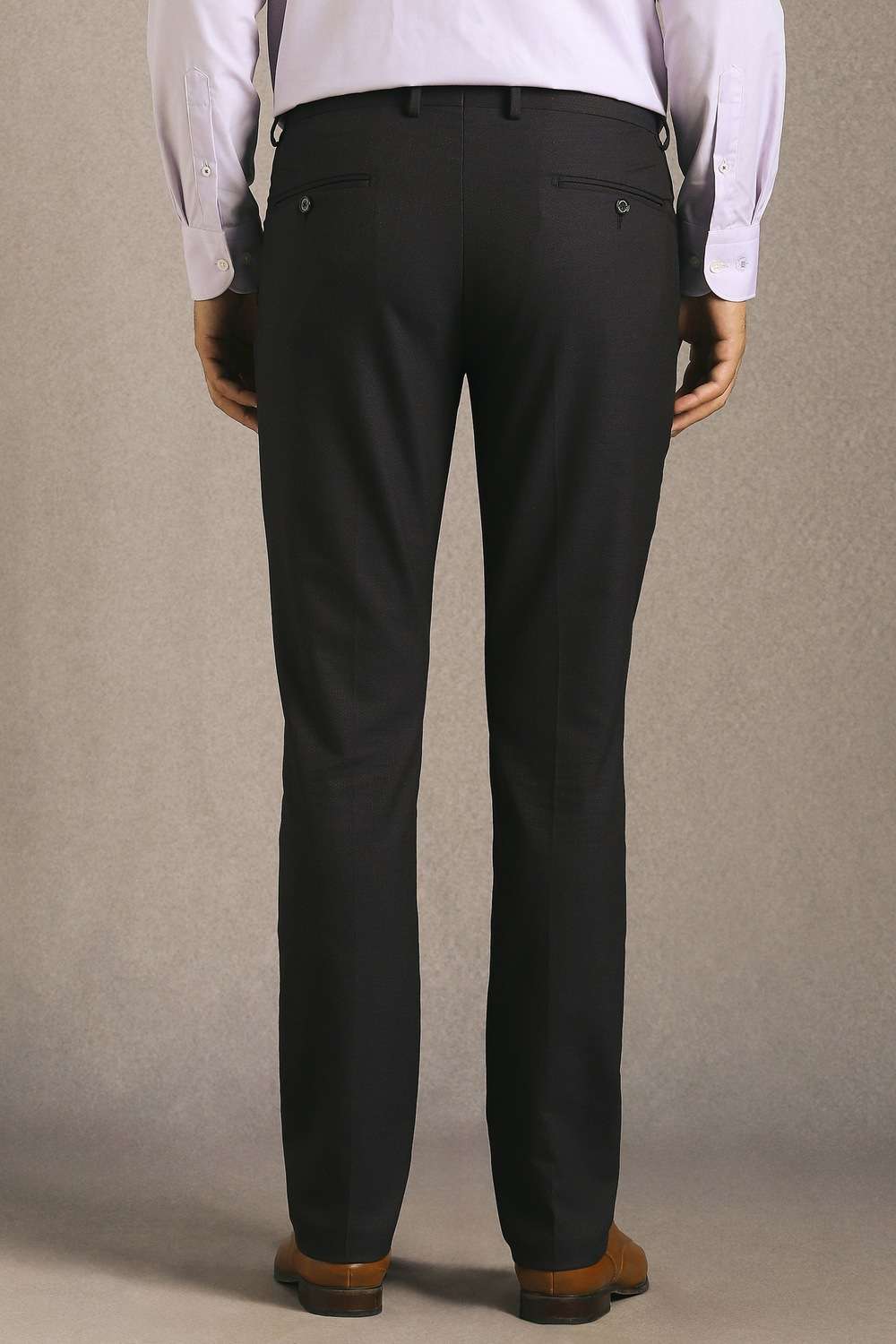 Textured-Polyester-Viscose-Slim-Fit-Men-s-Formal-Trousers
