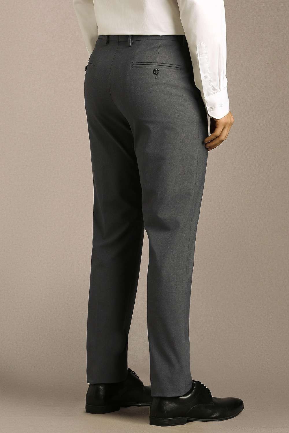 Solid-Polyester-Viscose-Slim-Fit-Men-s-Formal-Trousers
