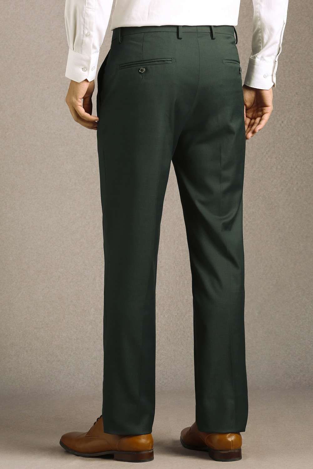 Solid-Polyester-Viscose-Slim-Fit-Men-s-Formal-Trousers