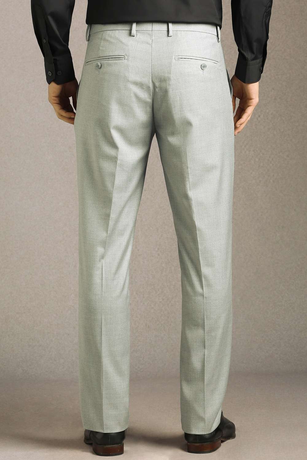 Solid-Polyester-Viscose-Slim-Fit-Men-s-Formal-Trousers