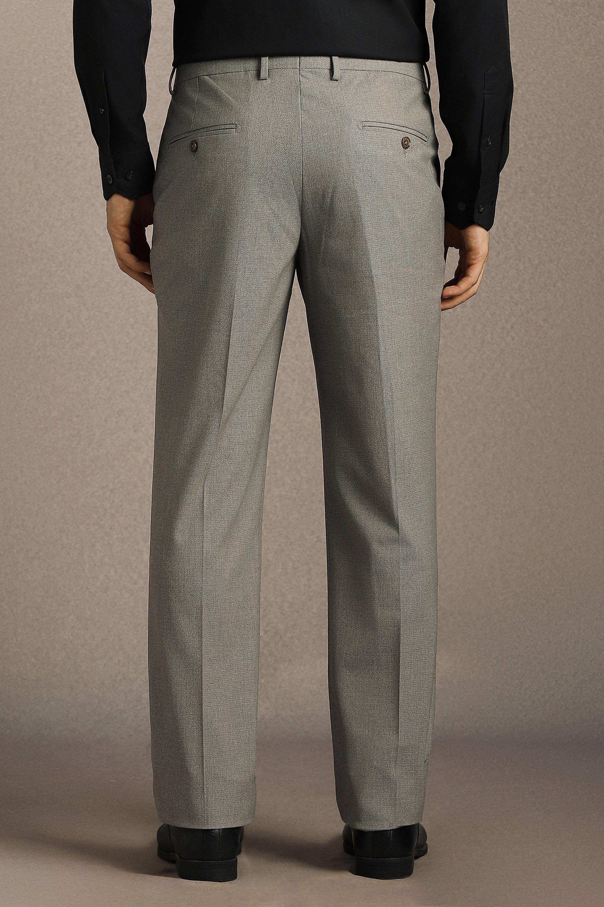 Textured-Blended-Fabric-Slim-Fit-Men-Formal-Wear-Trouser