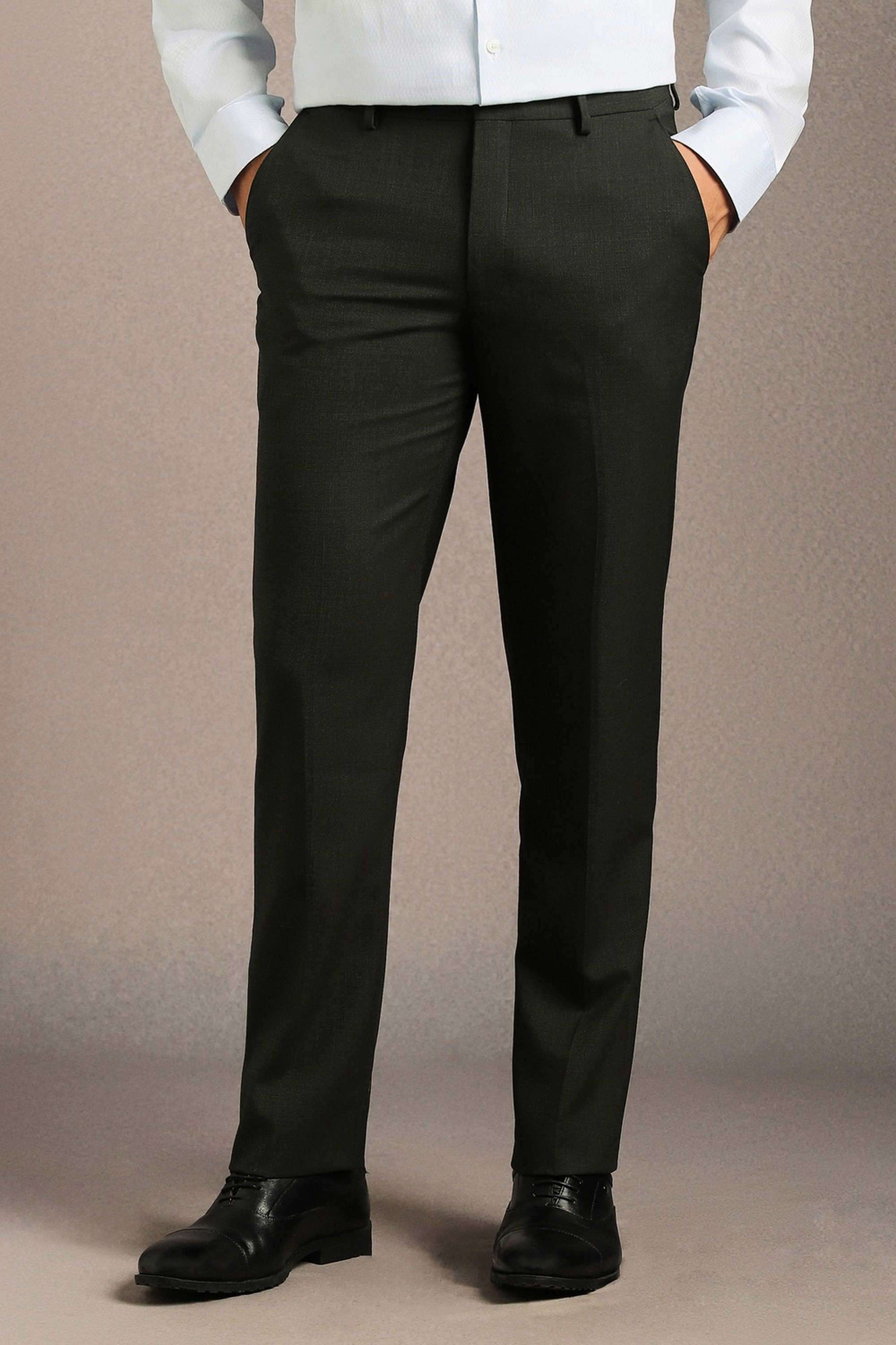 Textured-Polyester-Viscose-Slim-Fit-Men-s-Formal-Trousers