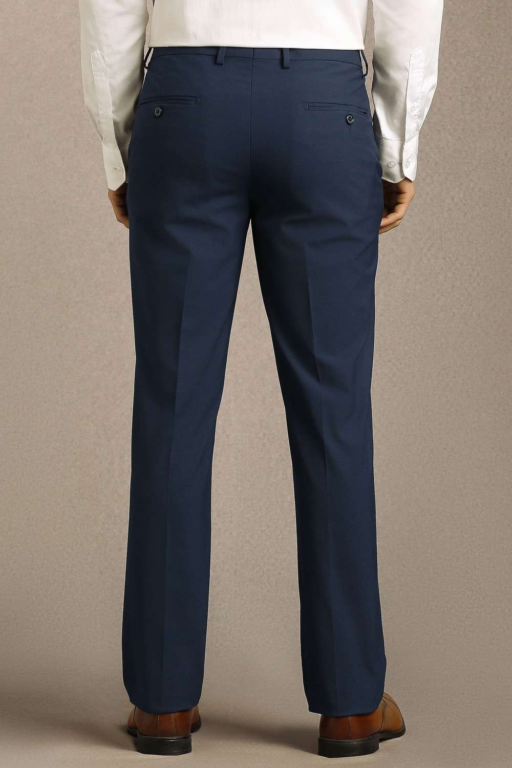 Solid-Polyester-Viscose-Slim-Fit-Men-s-Formal-Trousers
