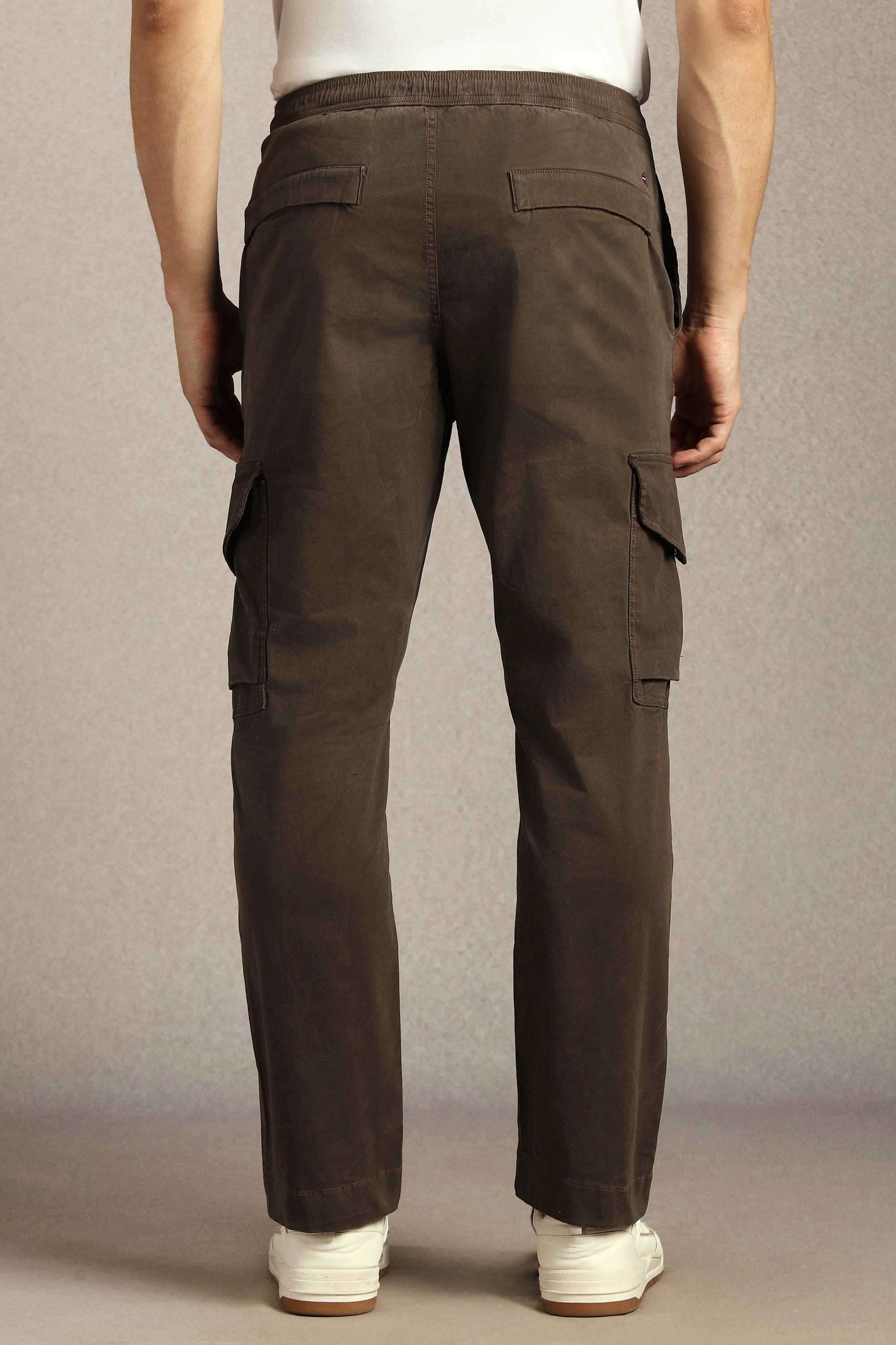 Solid-Cotton-Blend-Straight-Fit-Men-Trousers