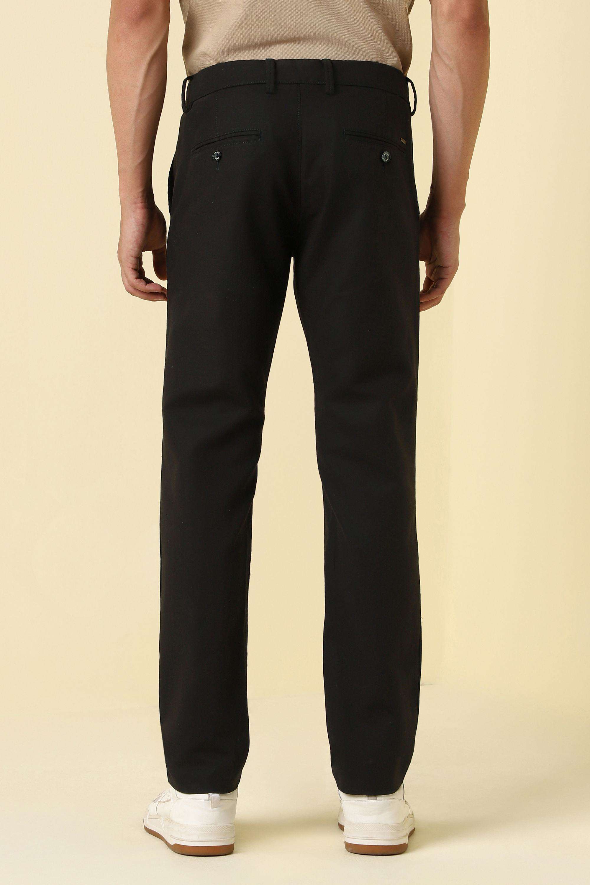 Textured-Cotton-Blend-Super-Slim-Fit-Men-s-Trousers