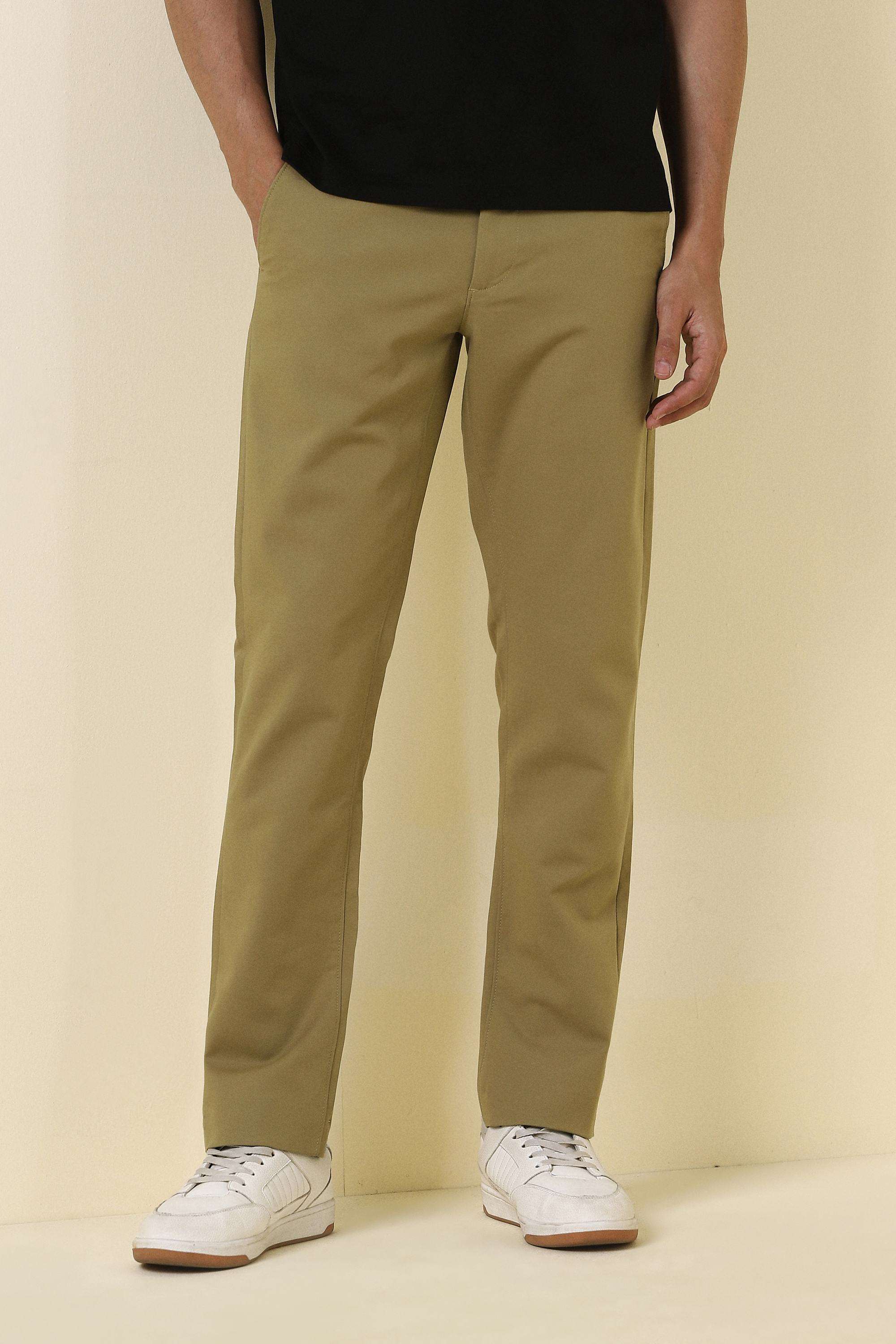 Textured-Cotton-Blend-Super-Slim-Fit-Men-s-Trousers