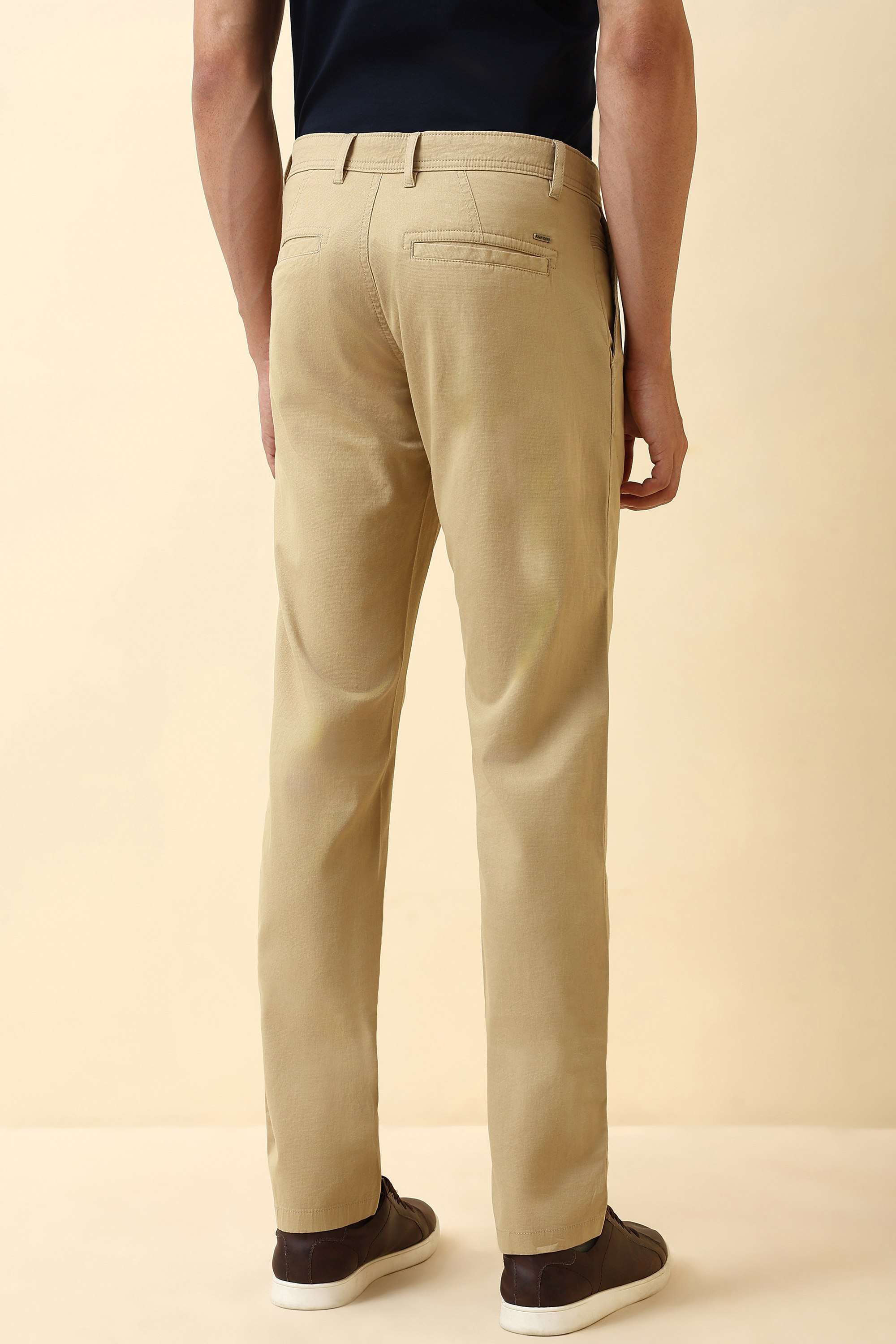 Textured-Cotton-Blend-Super-Slim-Fit-Men-Casual-Wear-Trouser