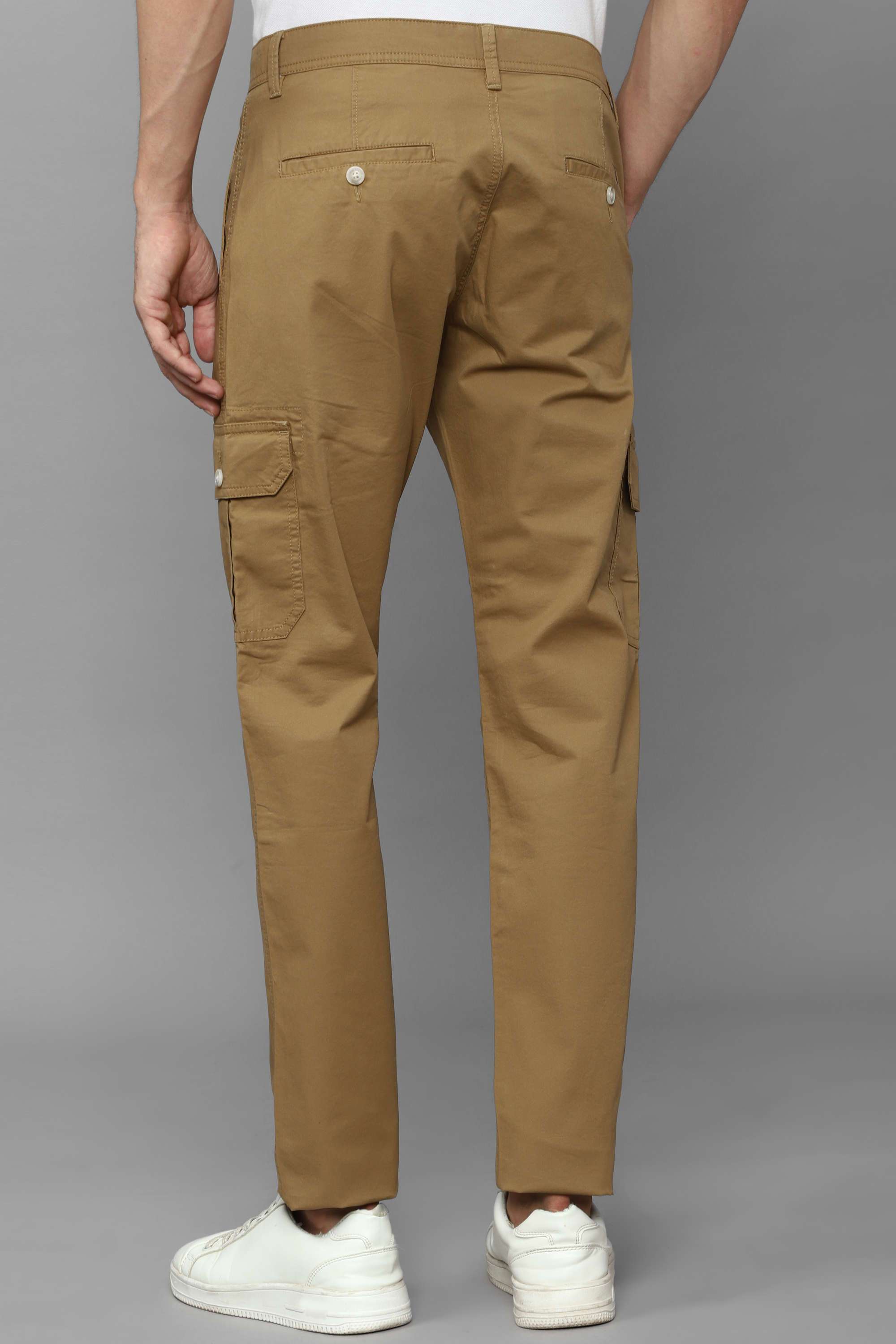 Solid-Cotton-Blend-Super-Slim-Fit-Men-Formal-Wear-Trousers