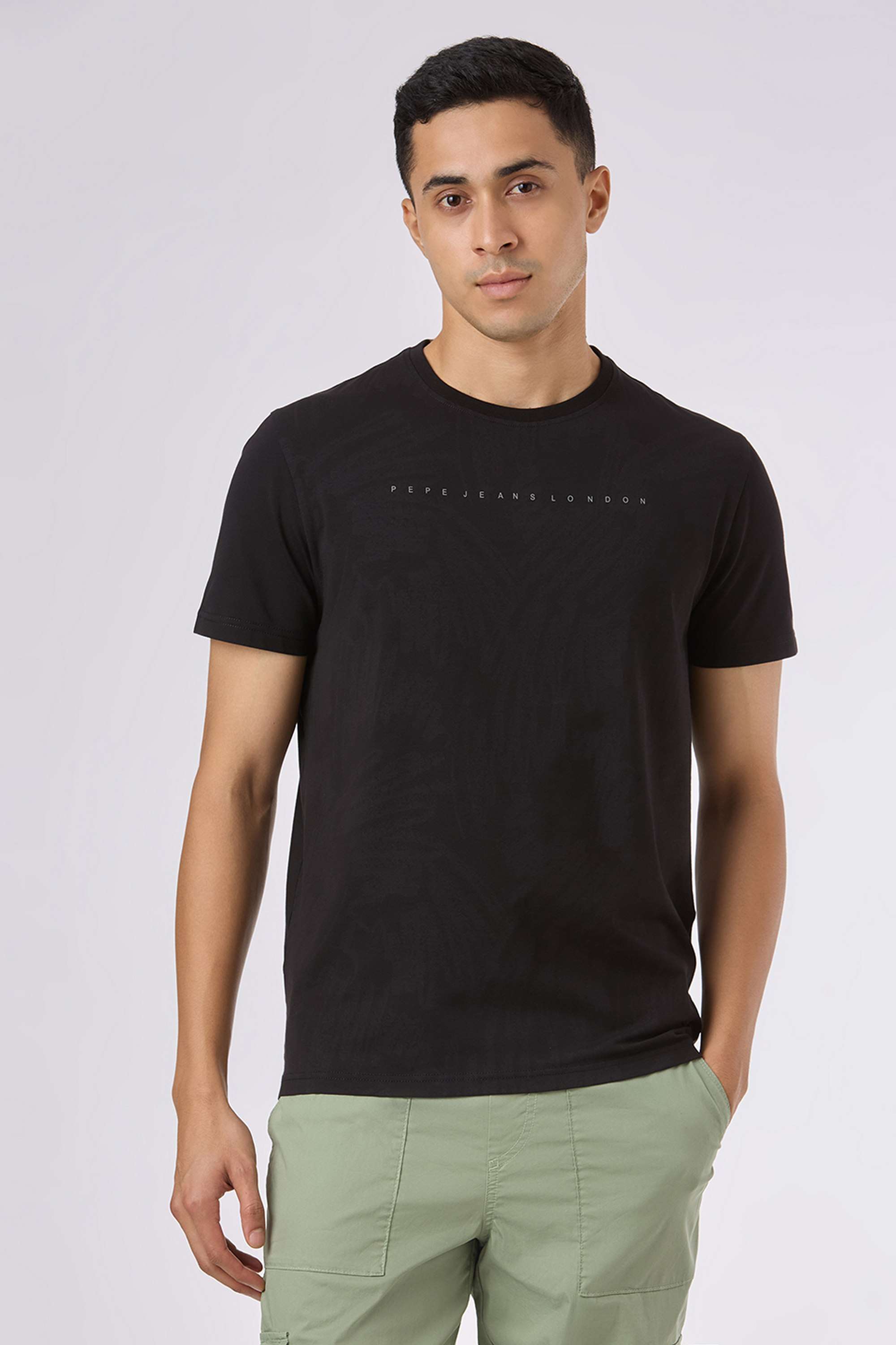 Abstract-Cotton-Blend-Round-Neck-Men-s-T-Shirt
