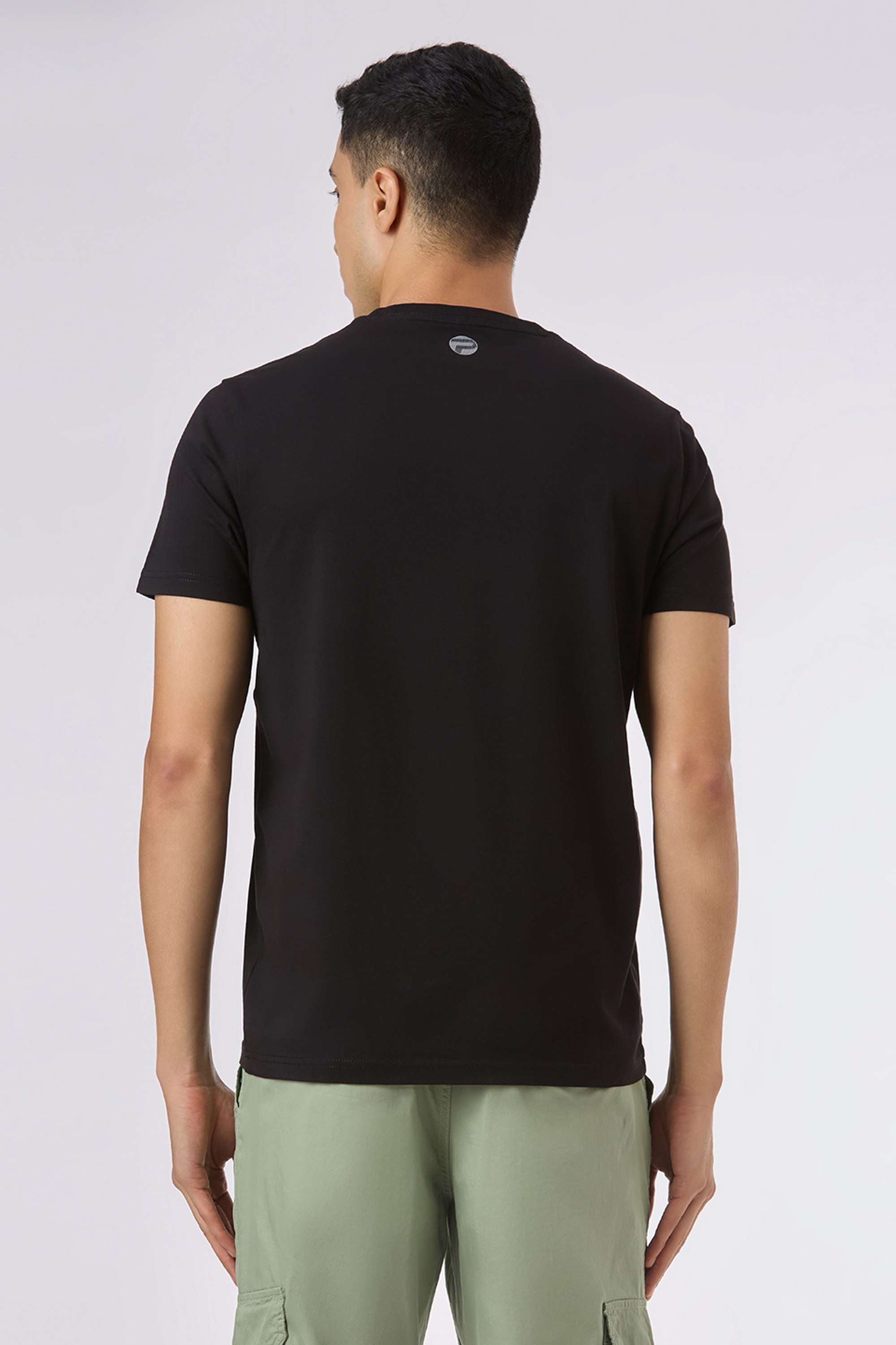 Abstract-Cotton-Blend-Round-Neck-Men-s-T-Shirt