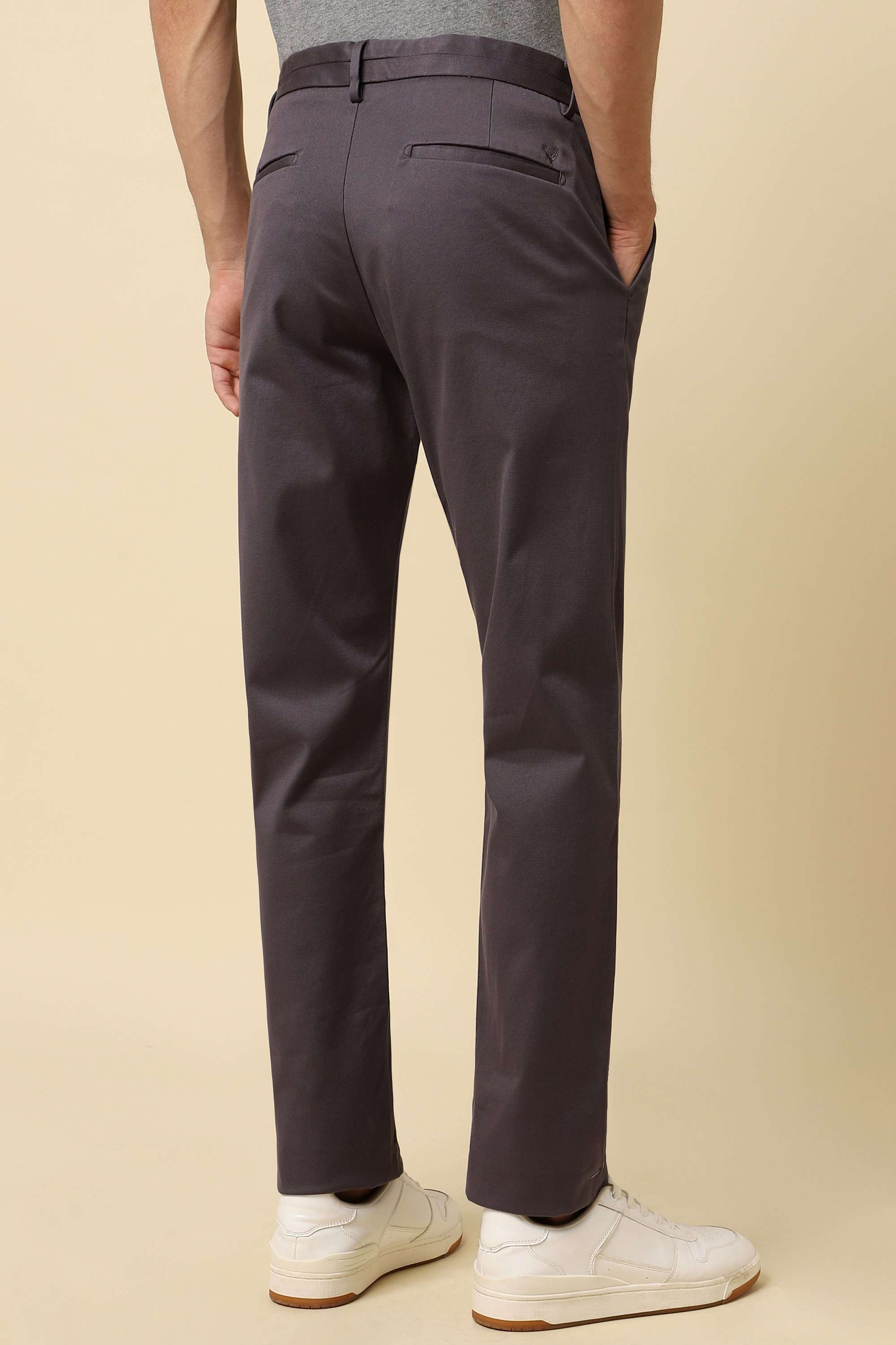 Solid-Cotton-Blend-Regular-Fit-Men-s-Formal-Trousers