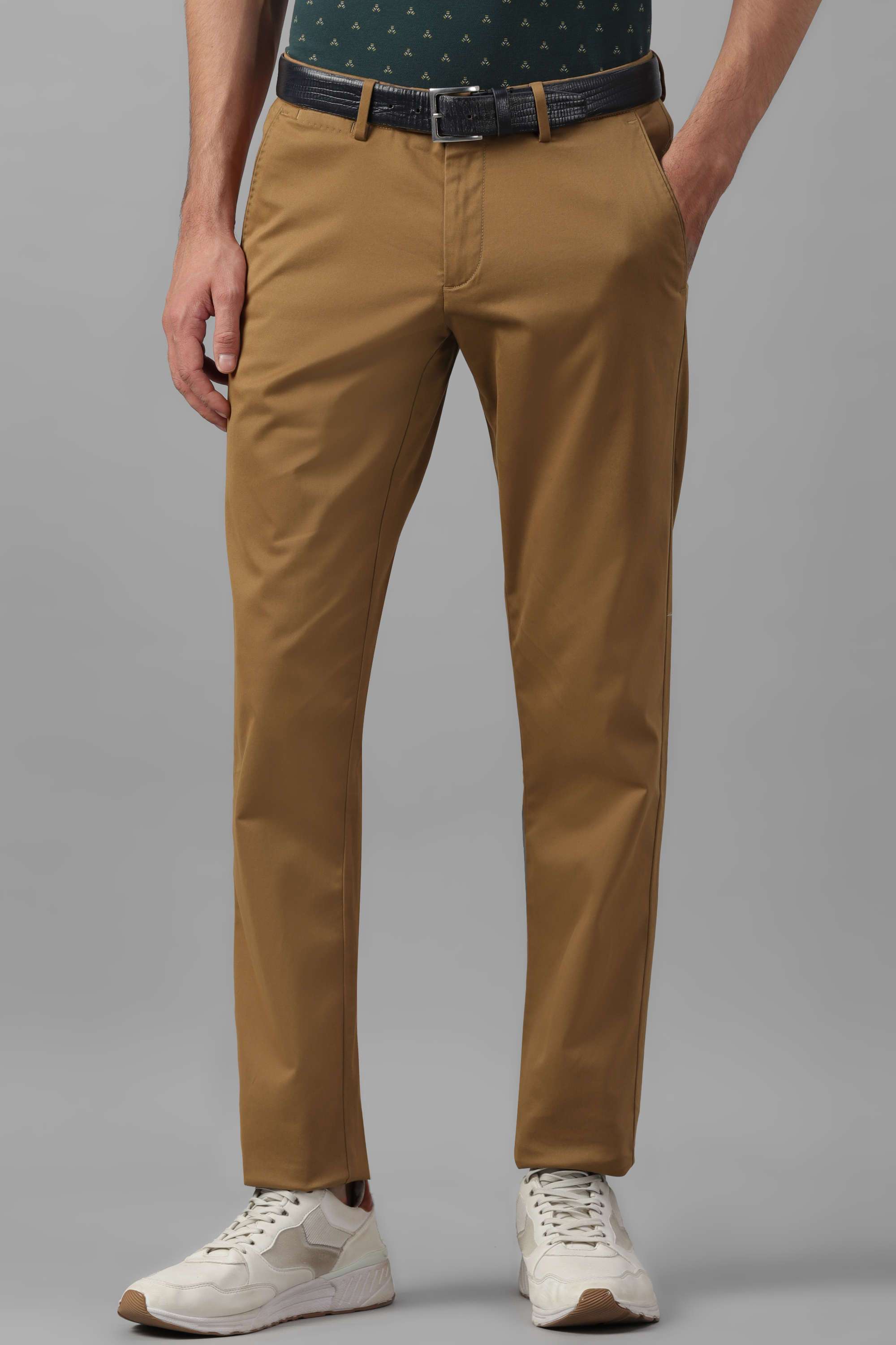 Textured-Cotton-Blend-Super-Slim-Fit-Men-Formal-Wear-Trousers