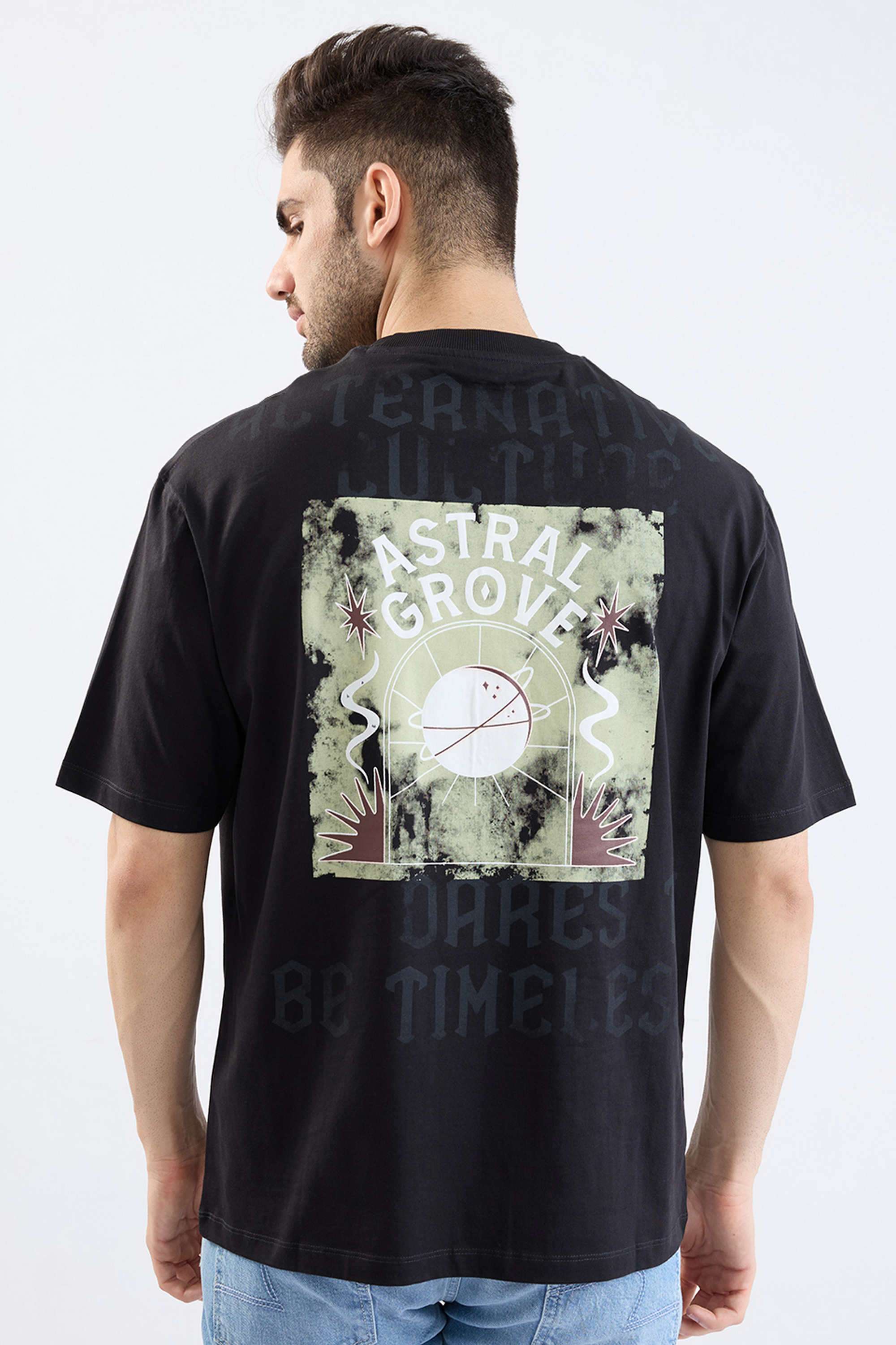 Solid-Cotton-Relaxed-Fit-Men-T-Shirt