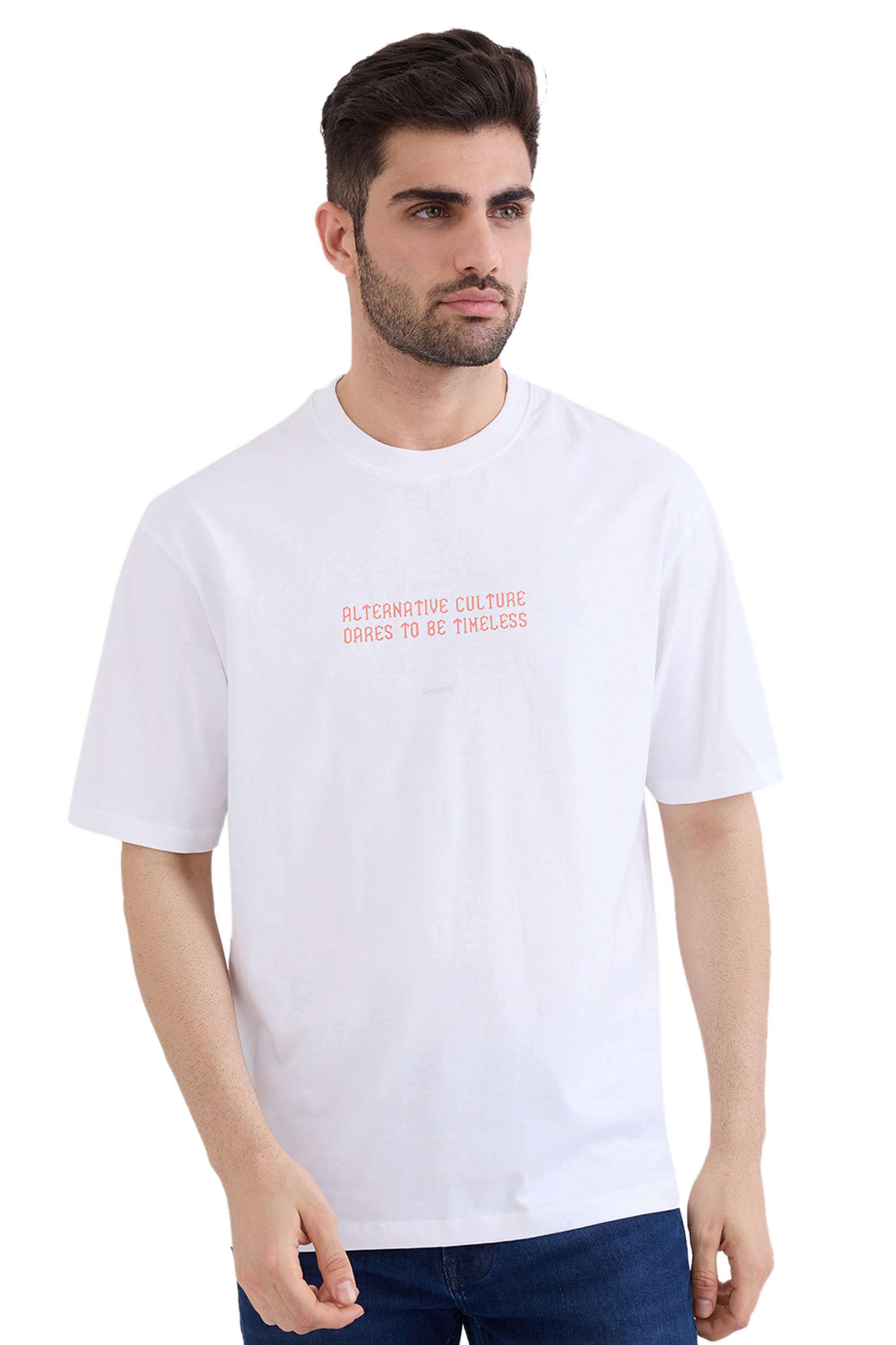 Solid-Cotton-Relaxed-Fit-Men-T-Shirt