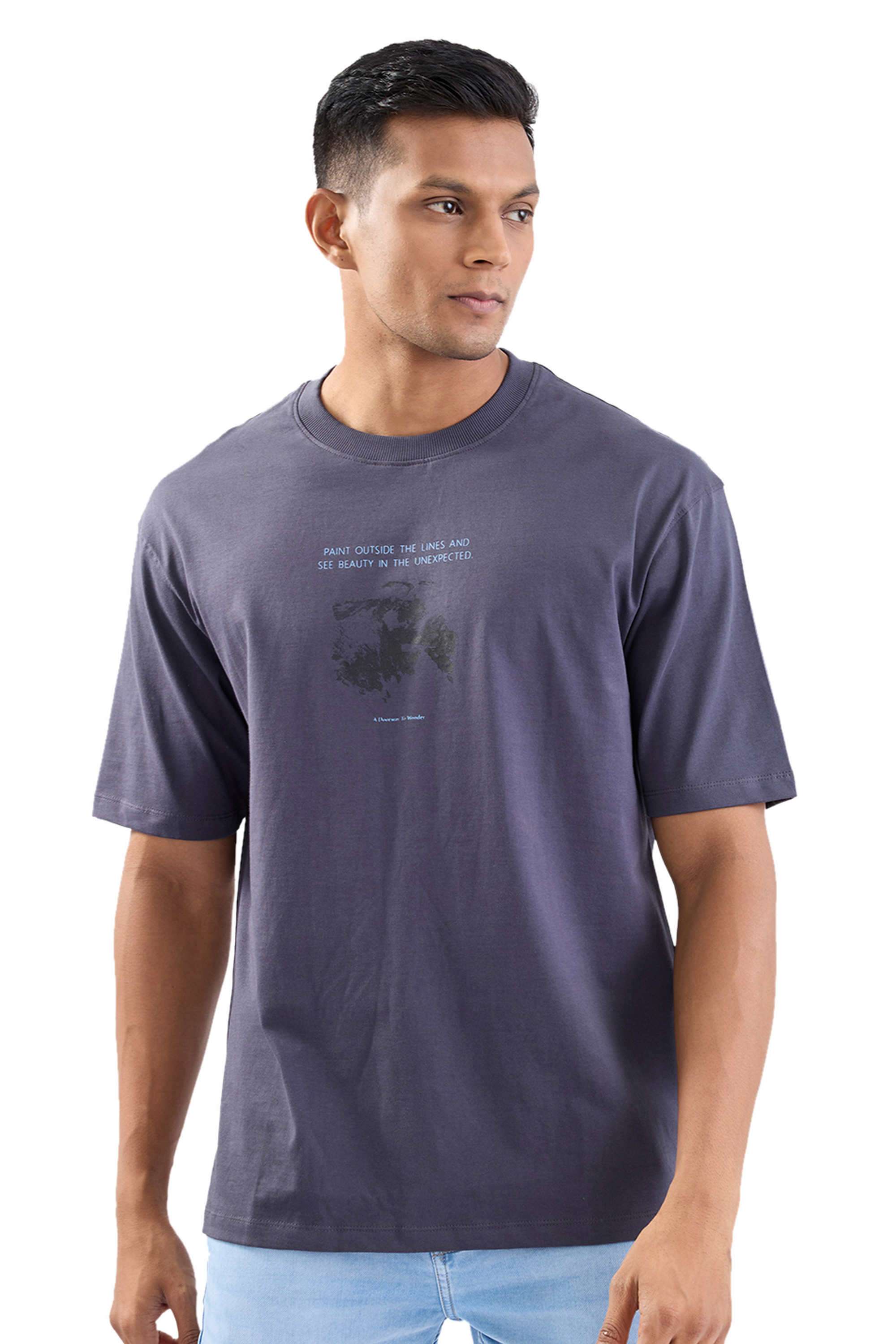 Solid-Cotton-Relaxed-Fit-Men-T-Shirt