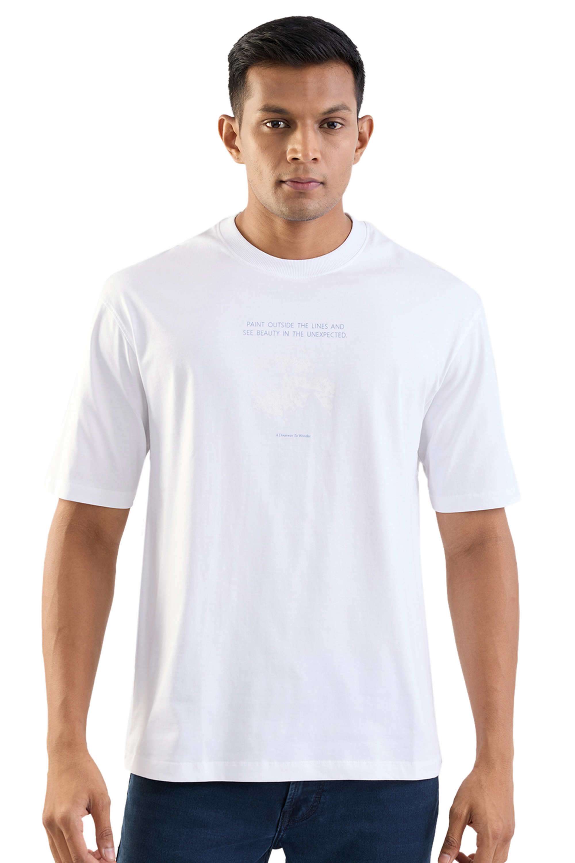 Solid-Cotton-Relaxed-Fit-Men-T-Shirt
