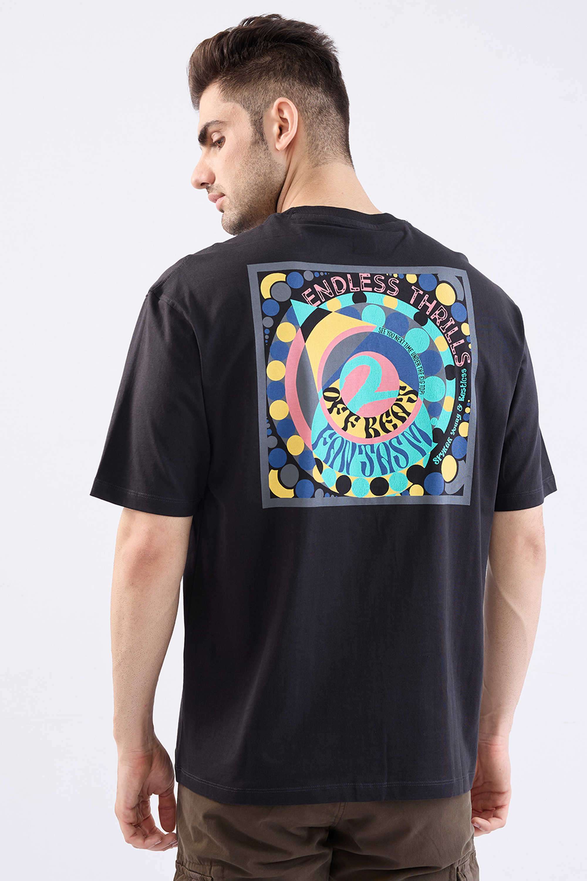 Solid-Cotton-Round-Neck-Men-s-T-Shirt