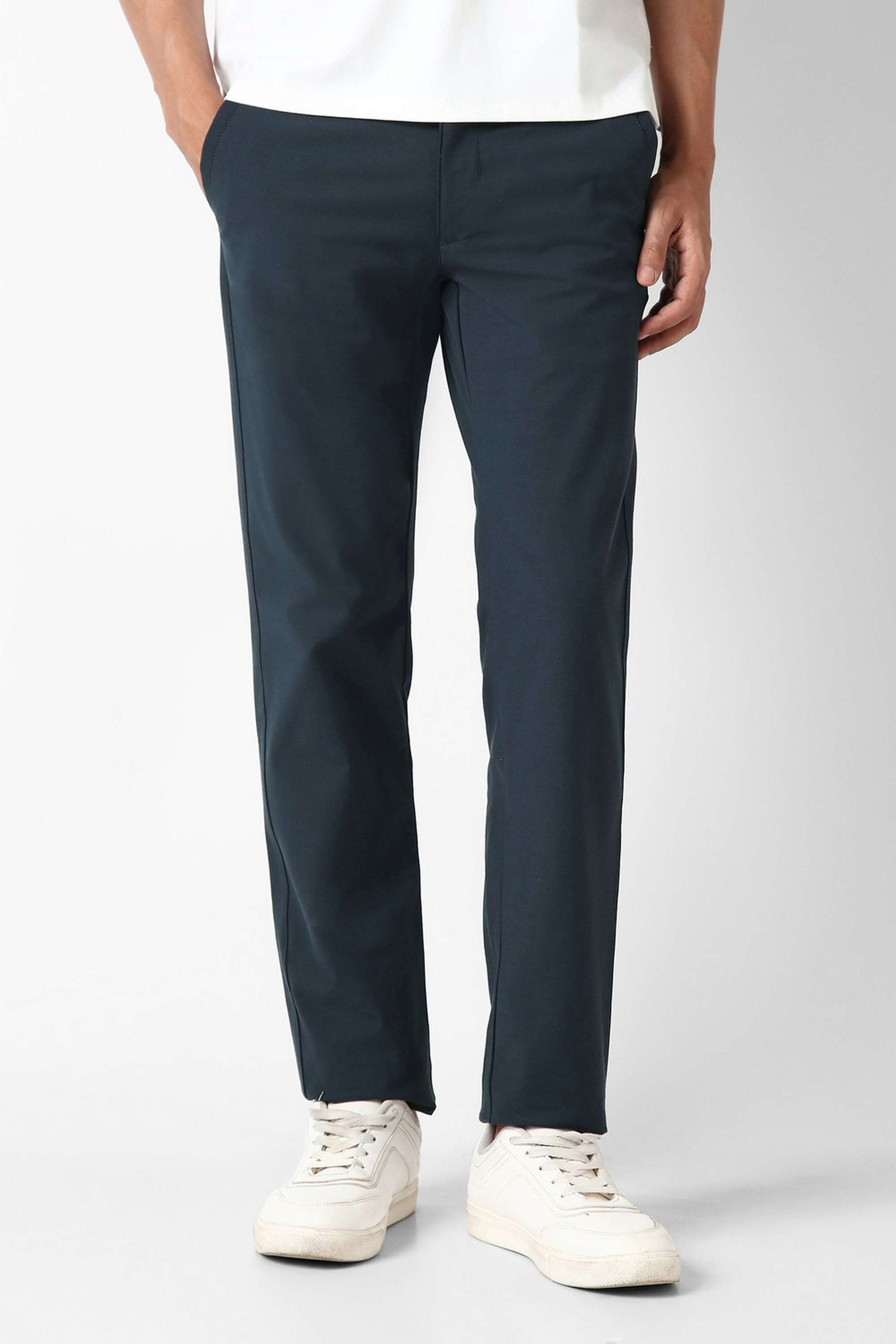 Textured-Blended-Fabric-Regular-Fit-Men-Casual-Wear-Trouser