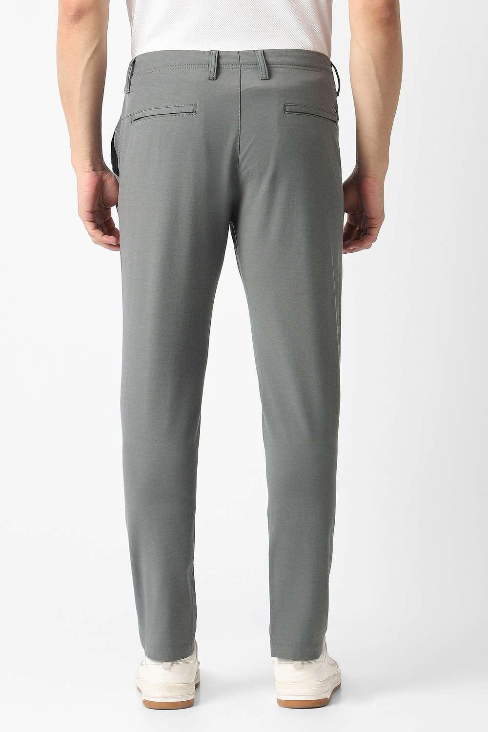 Textured-Blended-Fabric-Regular-Fit-Men-s-Trousers
