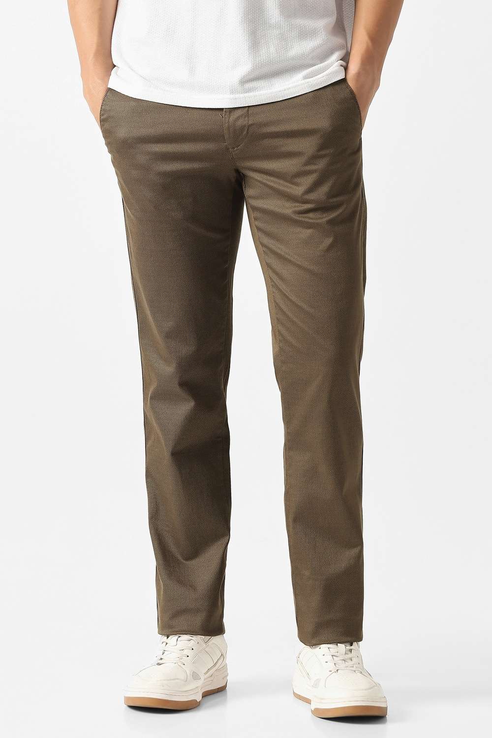 Printed-Cotton-Blend-Slim-Fit-Men-s-Casual-Trousers