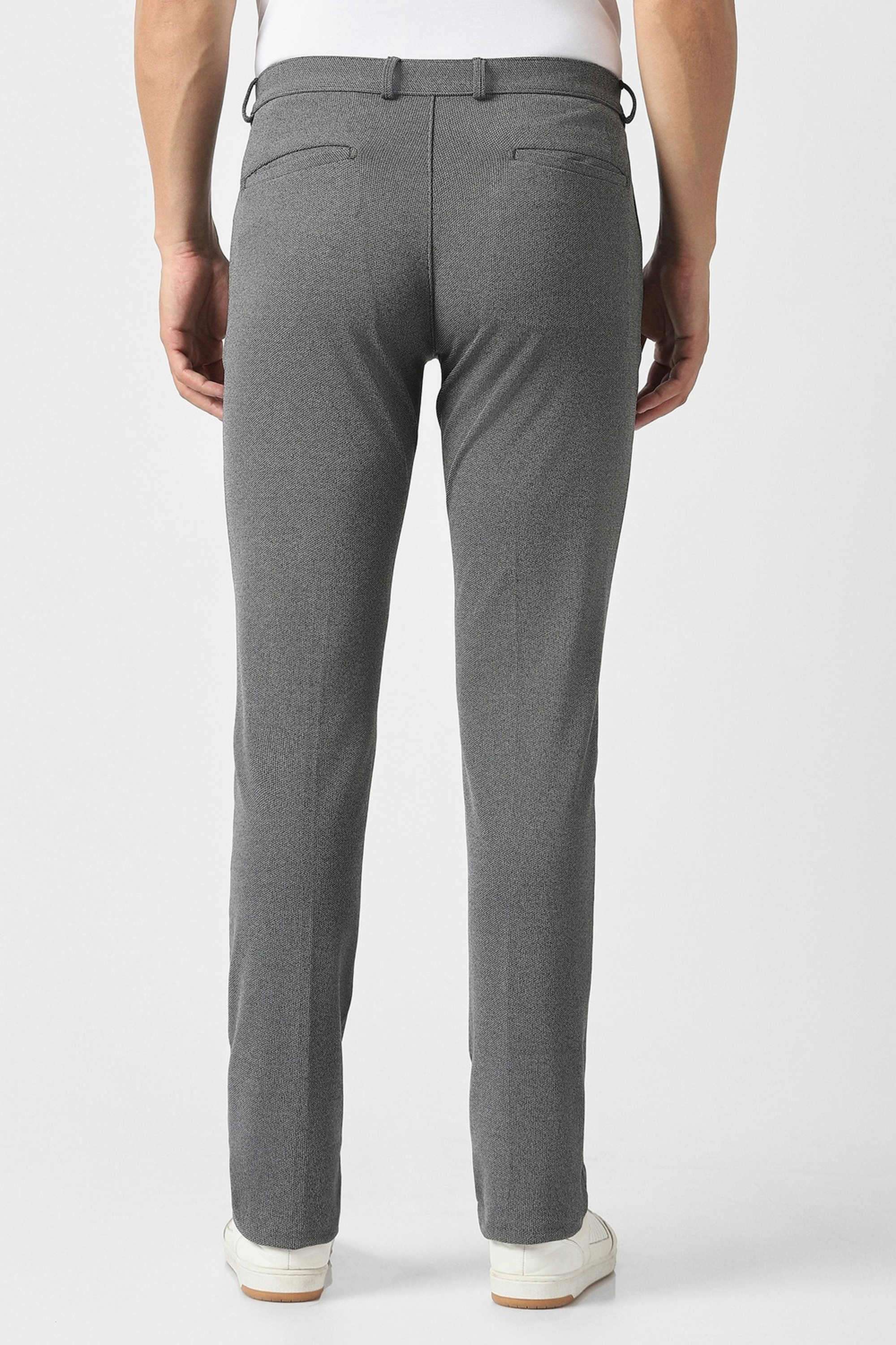 Textured-Blended-Fabric-Slim-Fit-Men-Trousers