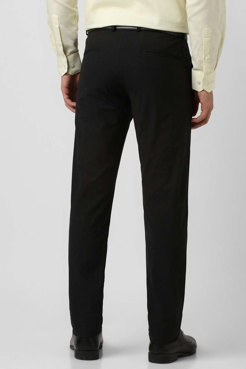 Textured-Polyester-Super-Slim-Fit-Men-s-Formal-Wear-Trousers