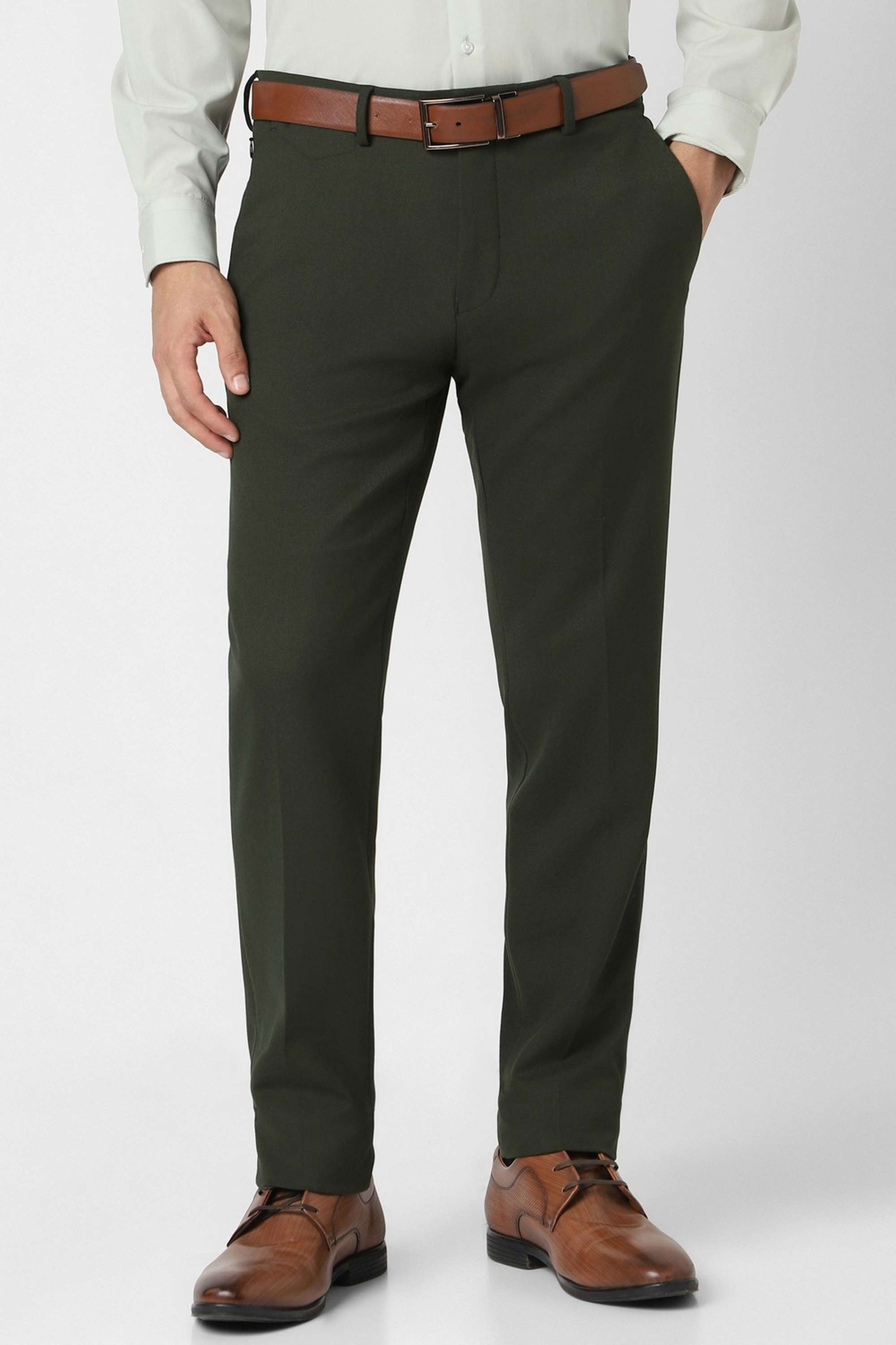 Solid-Viscose-Super-Slim-Fit-Men-s-Formal-Trouser