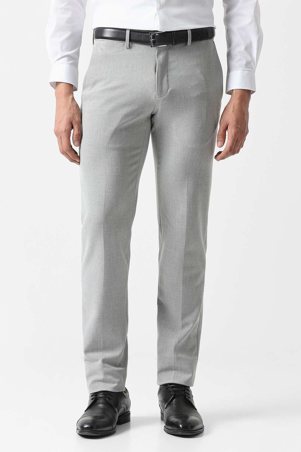 Solid-Polyester-Viscose-Super-Slim-Fit-Men-s-Formal-Trouser