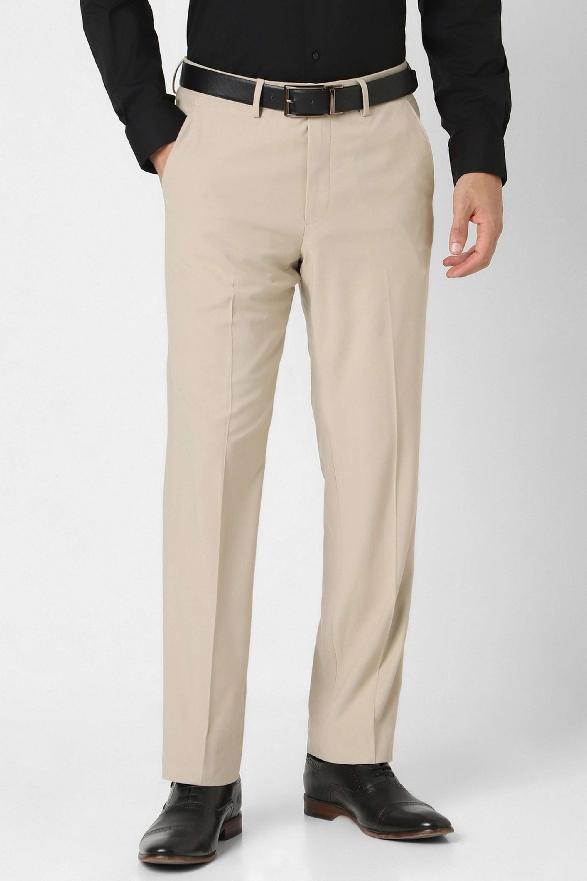 Solid-Viscose-Regular-Fit-Men-s-Formal-Trouser