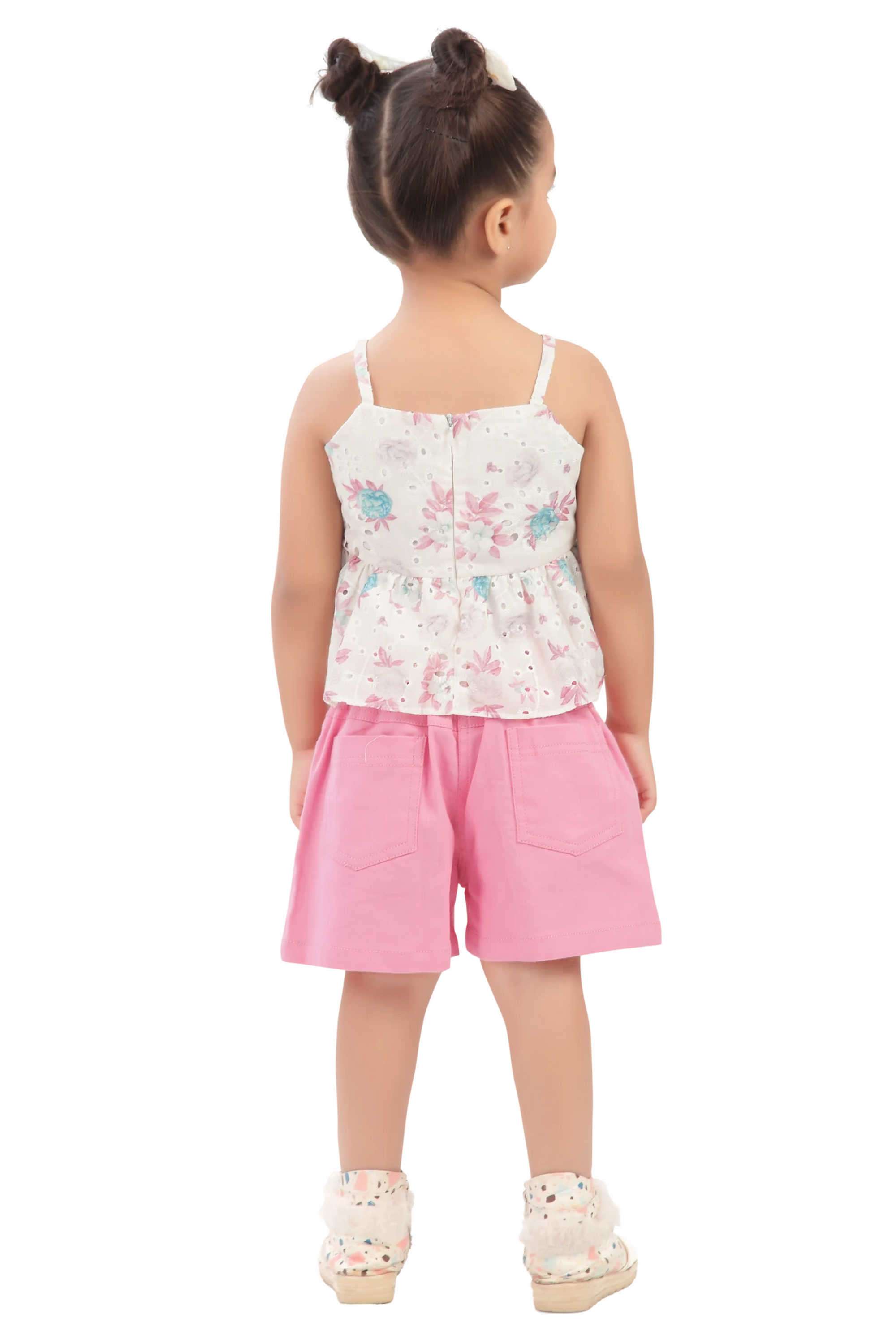 Embroidered-Cotton-Tie-Up-Neck-Infant-Girl-s-Casual-Wear-Clothing-Set