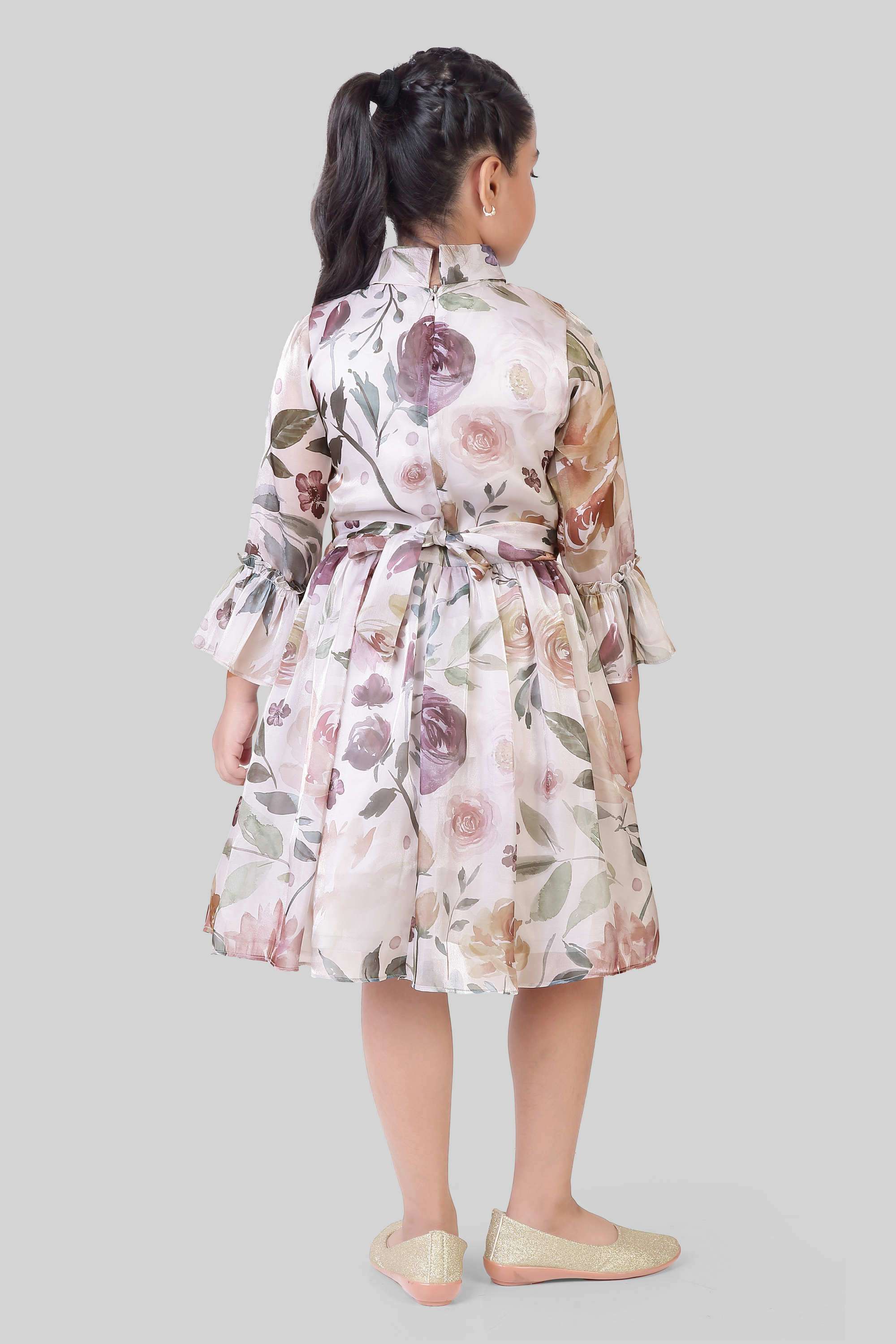 Printed-Polyester-High-Neck-Girls-Party-Wear-Frock