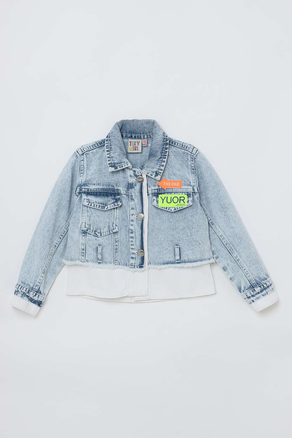 Solid-Girl-s-Collared-Girl-s-Casual-Wear-Jacket