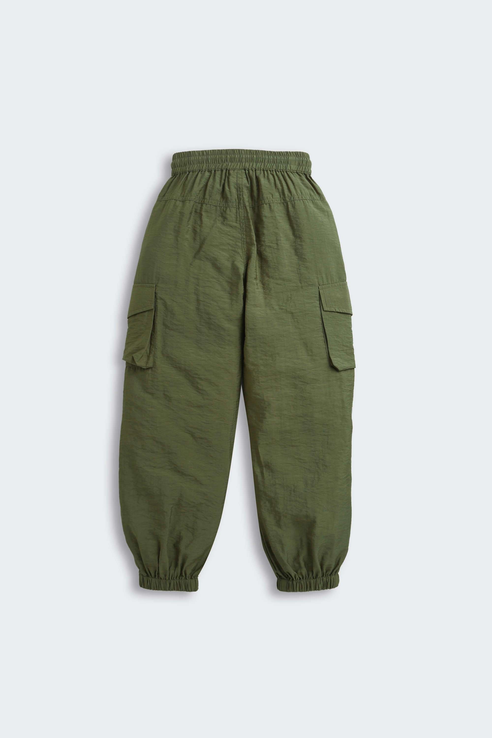 Solid-Polyester-Relaxed-Fit-Girls-Joggers