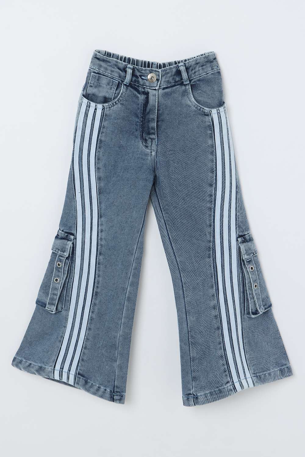 Solid-Cotton-Wide-Leg-Fit-Girl-s-Pants