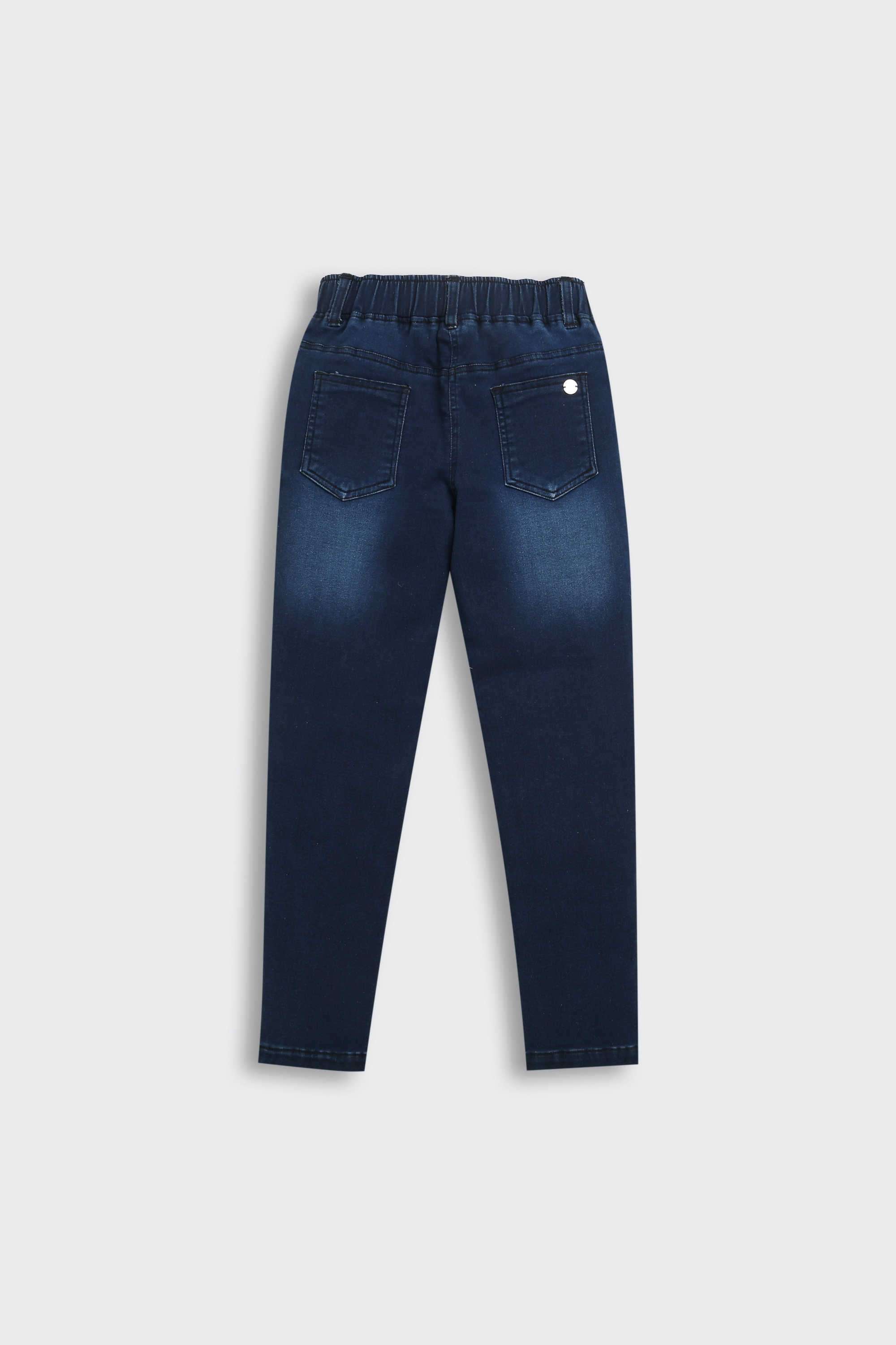 Solid-Blended-Fabric-Skinny-Fit-Girl-s-Pants