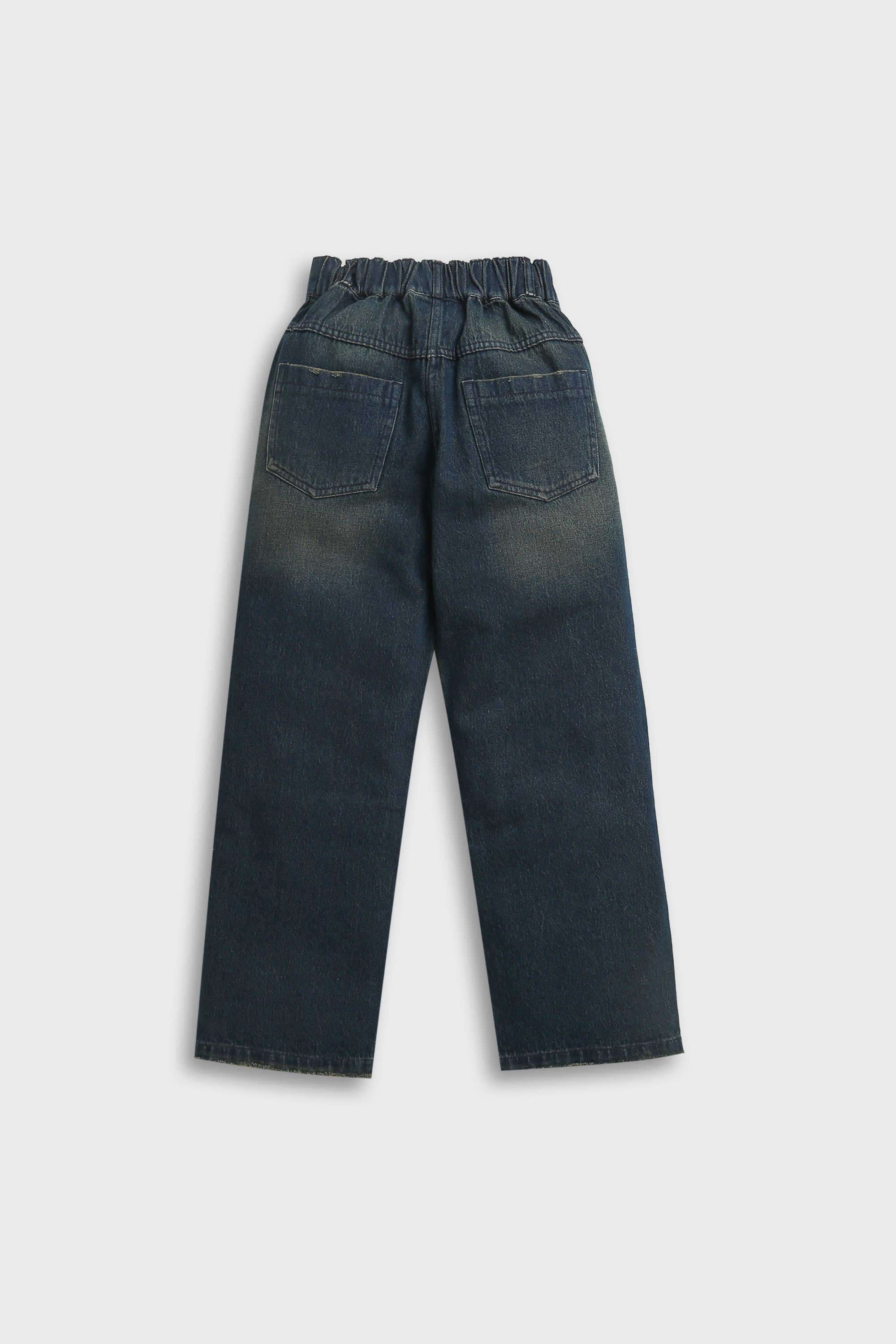 Solid-Cotton-Straight-Fit-Girl-s-Pants