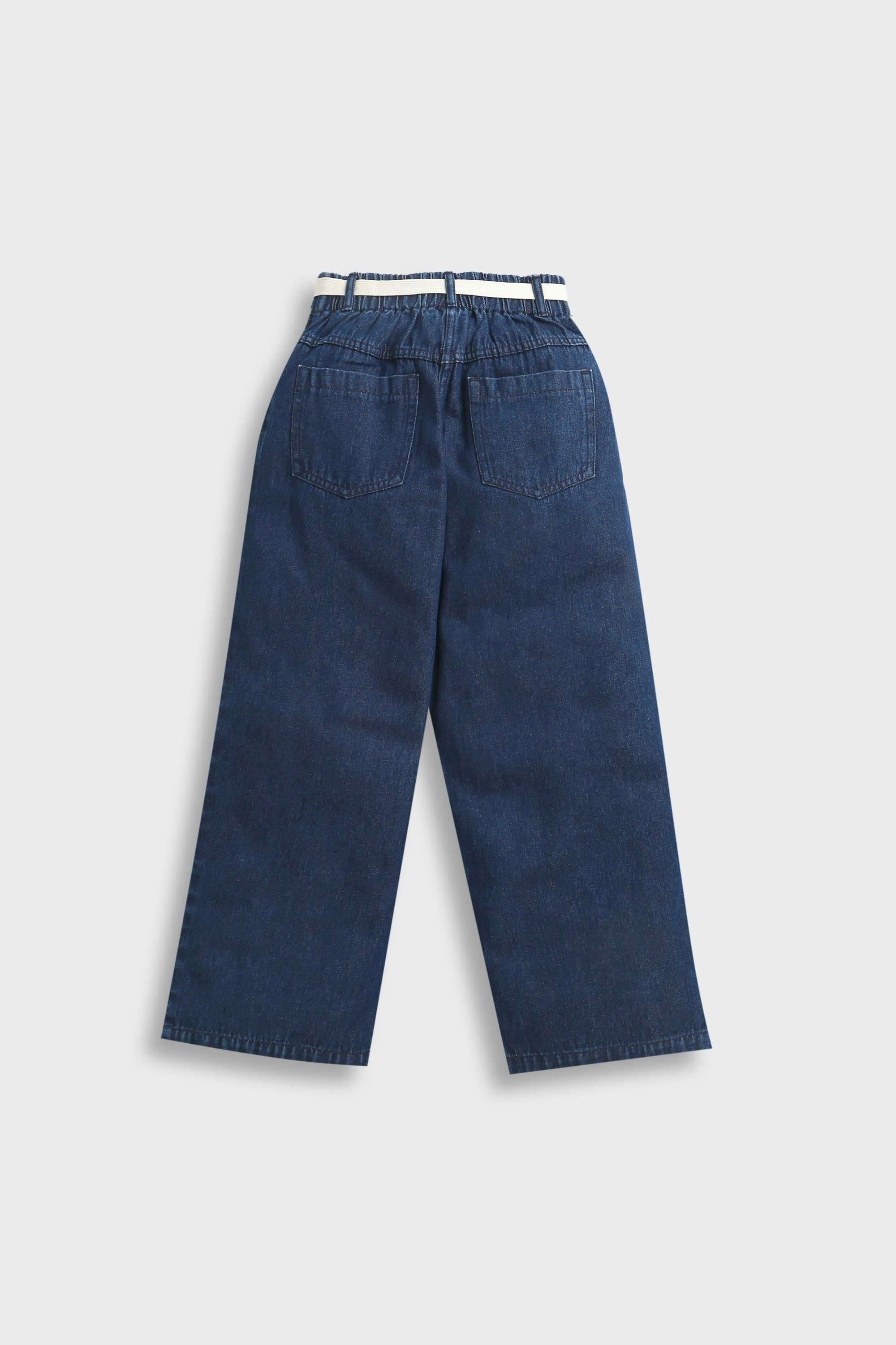 Solid-Cotton-Wide-Leg-Fit-Girl-s-Pants