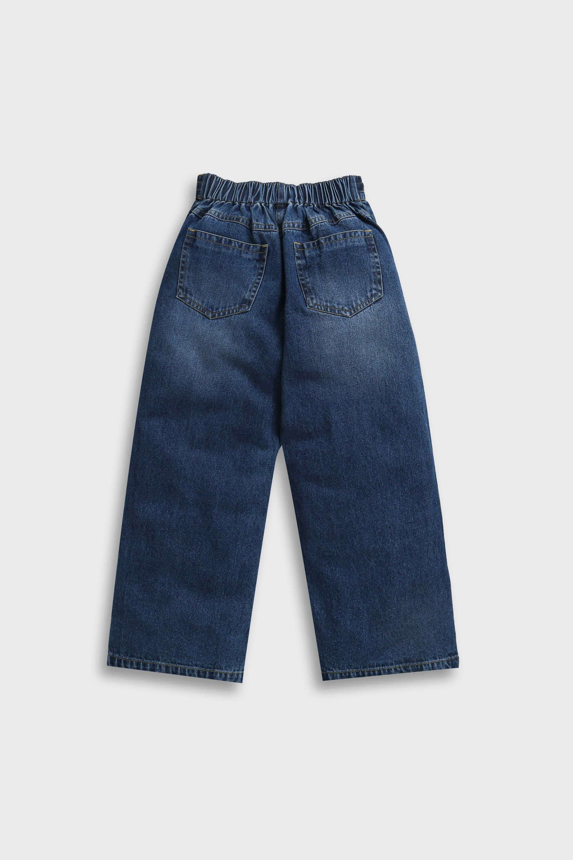 Solid-Cotton-Straight-Fit-Girl-s-Pants